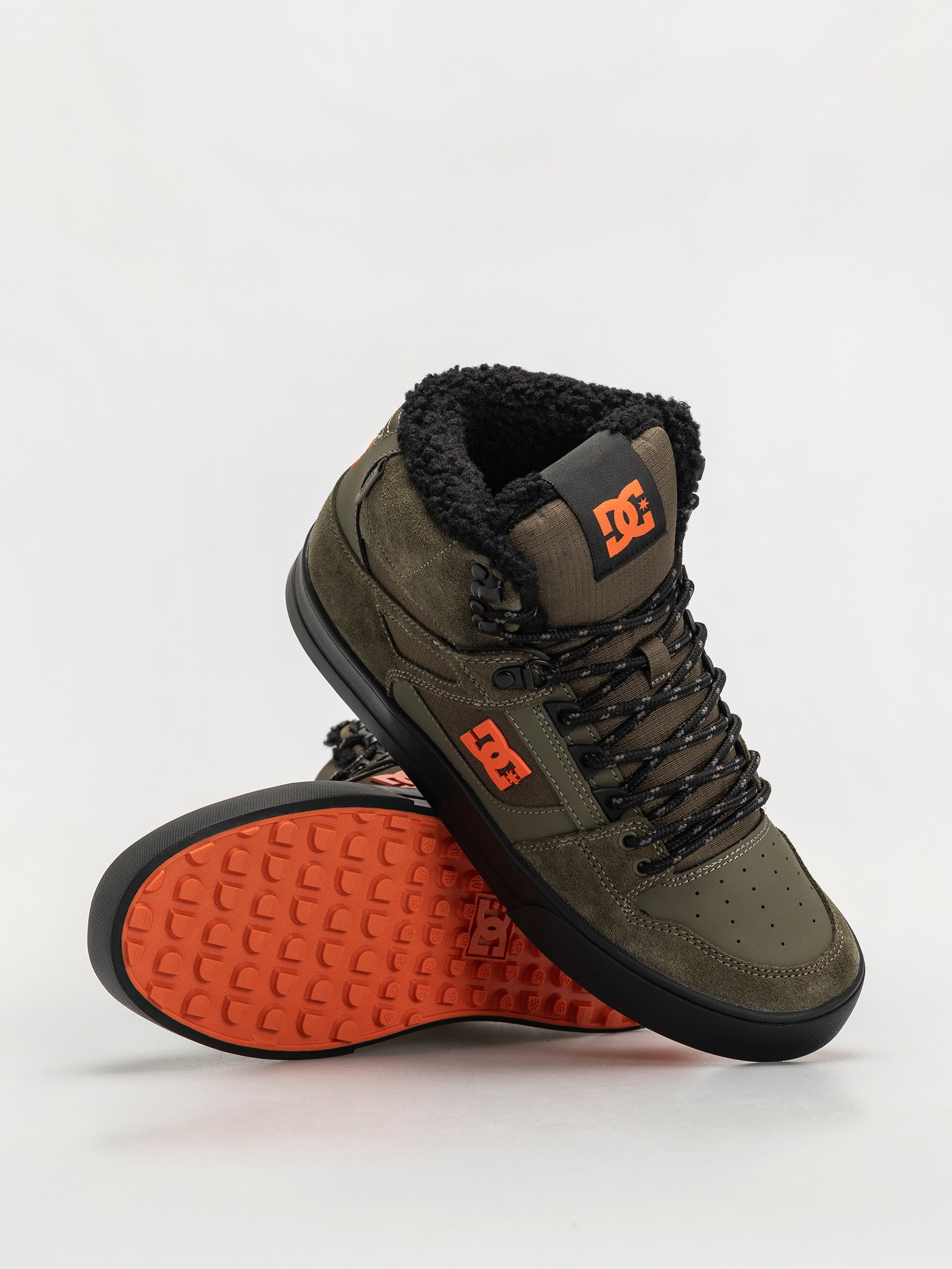 Buty DC Pure High Top Wc Wnt (olive/black)