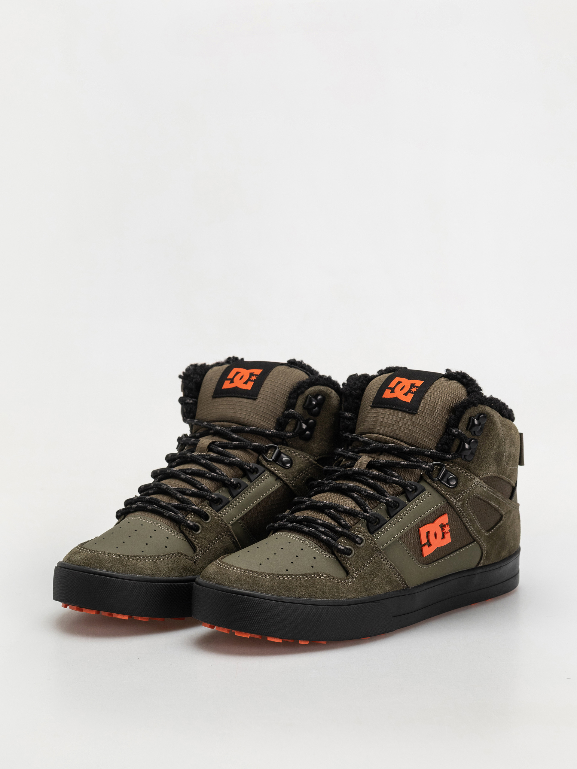 Buty DC Pure High Top Wc Wnt (olive/black)
