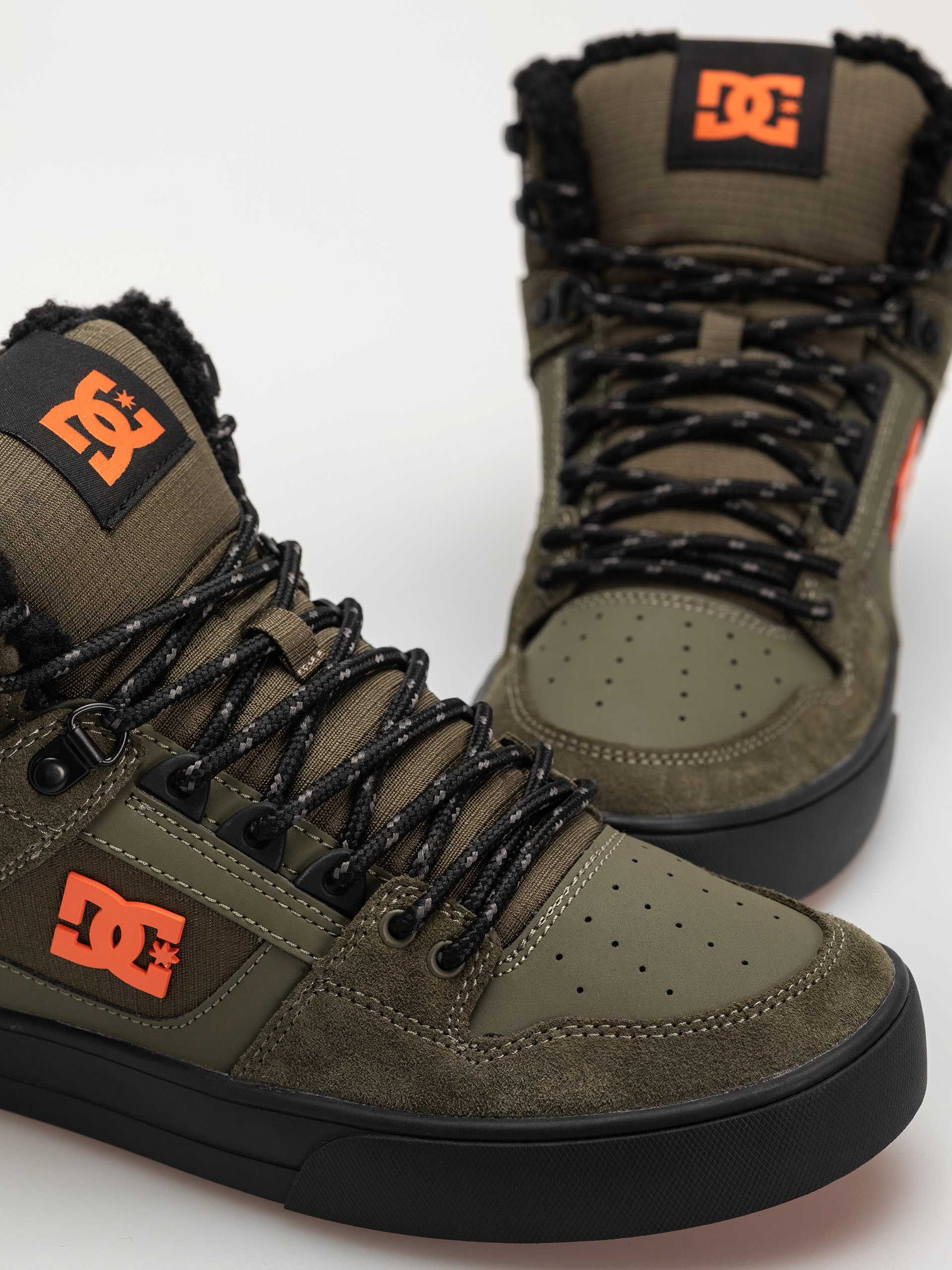 Buty DC Pure High Top Wc Wnt (olive/black)