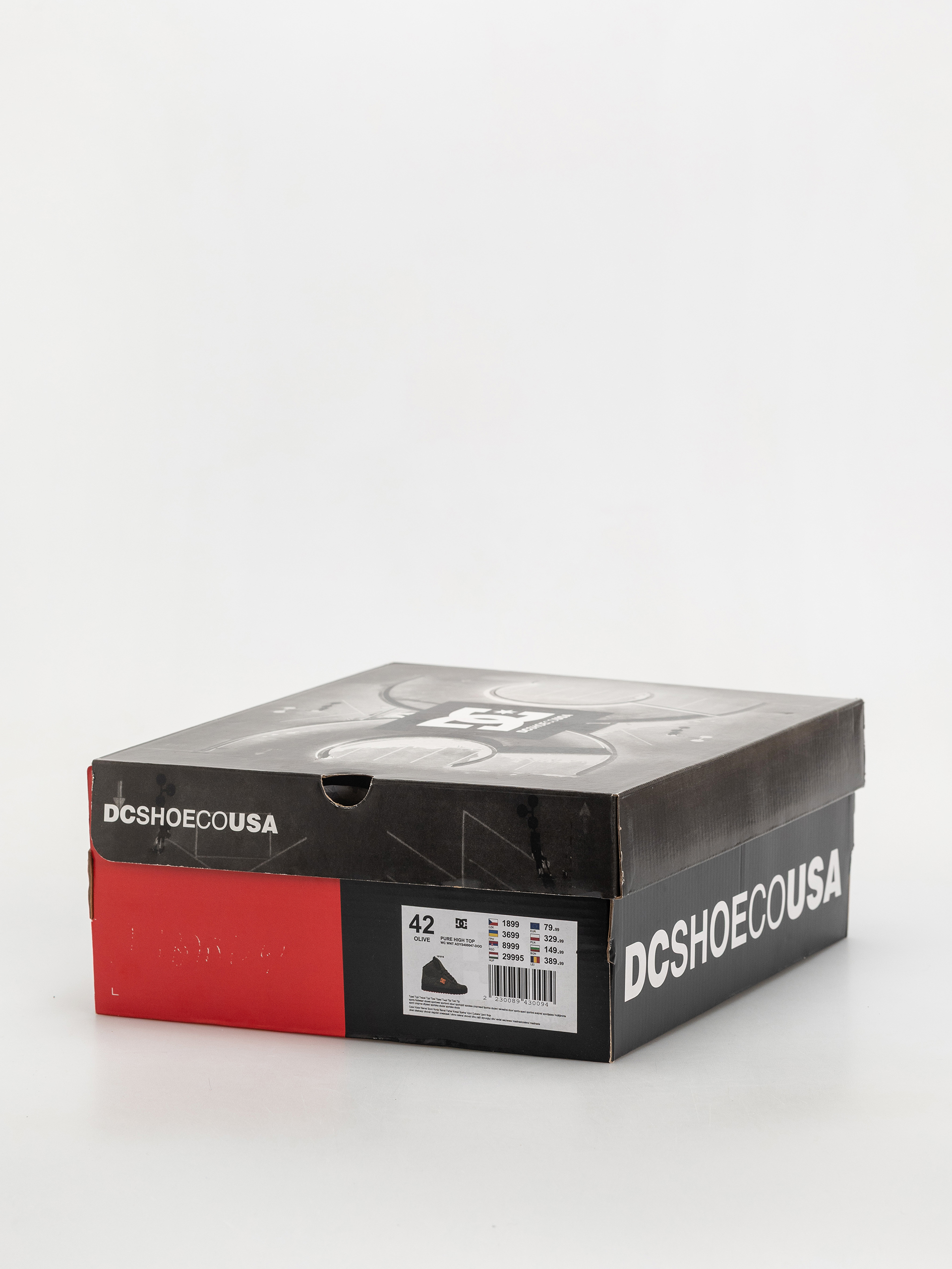 Buty DC Pure High Top Wc Wnt (olive/black)