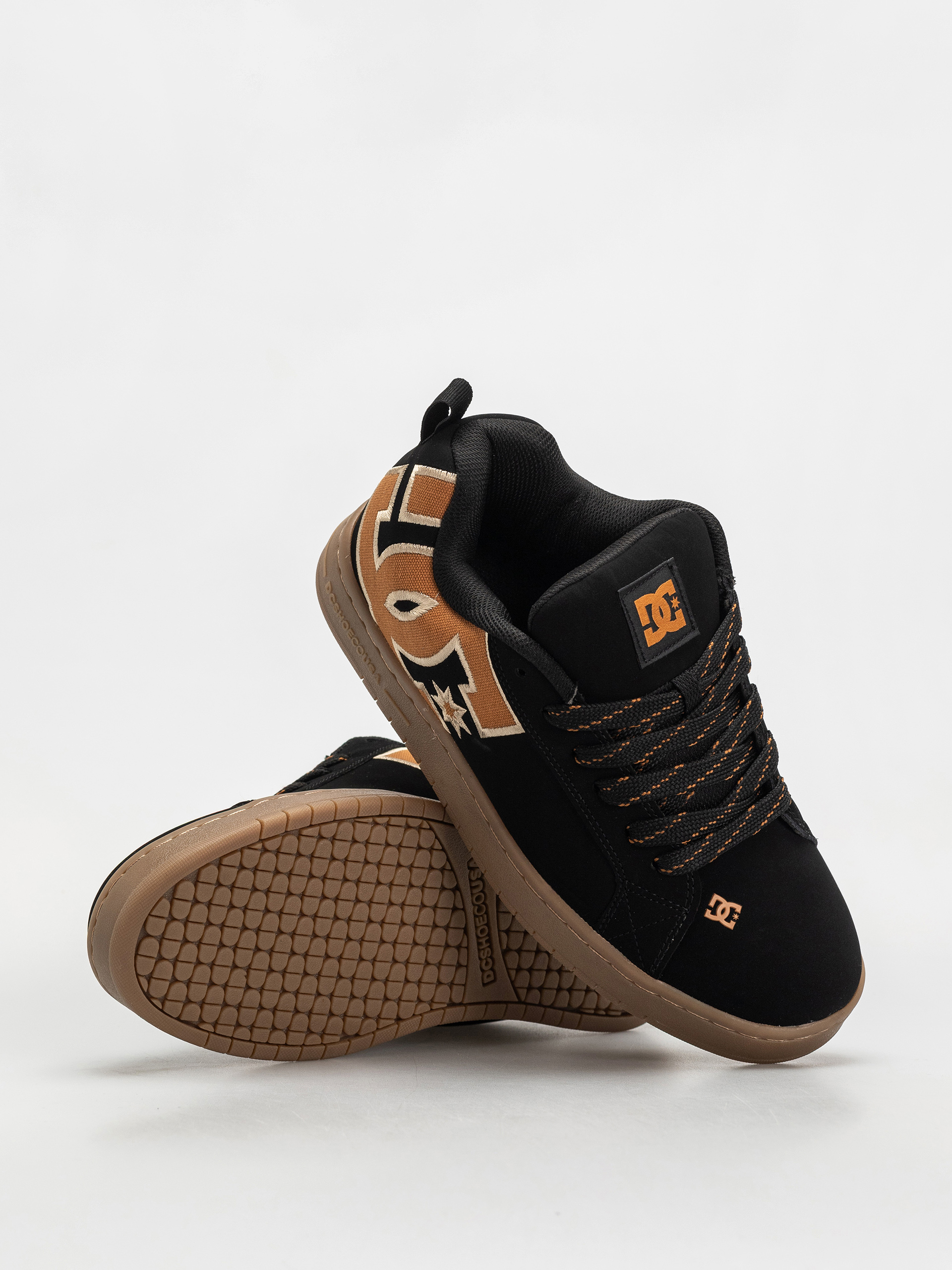Buty DC Court Graffik (black/brown/gum)