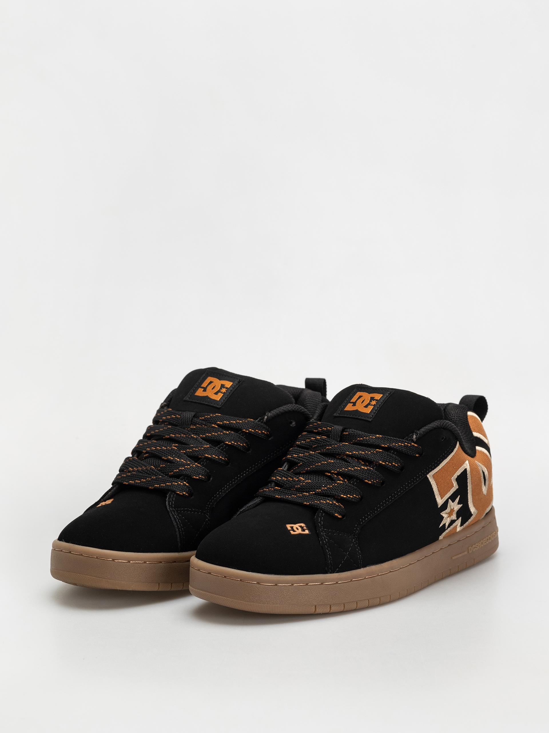 Buty DC Court Graffik (black/brown/gum)