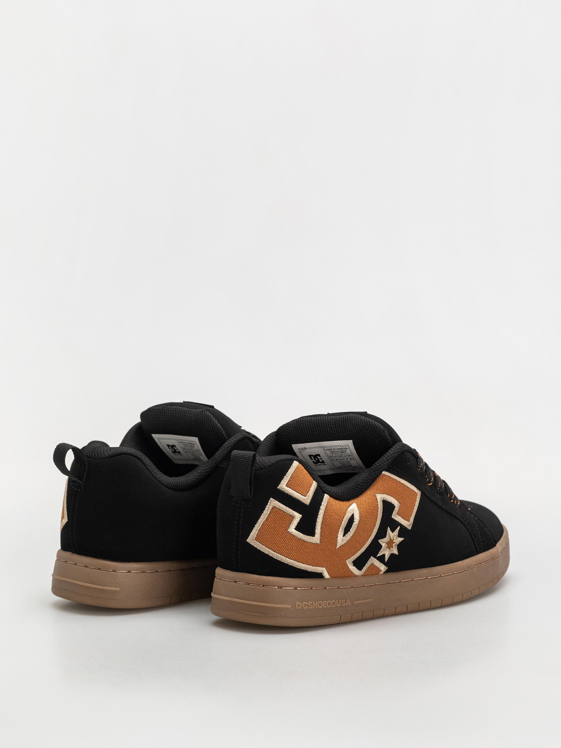 Buty DC Court Graffik (black/brown/gum)