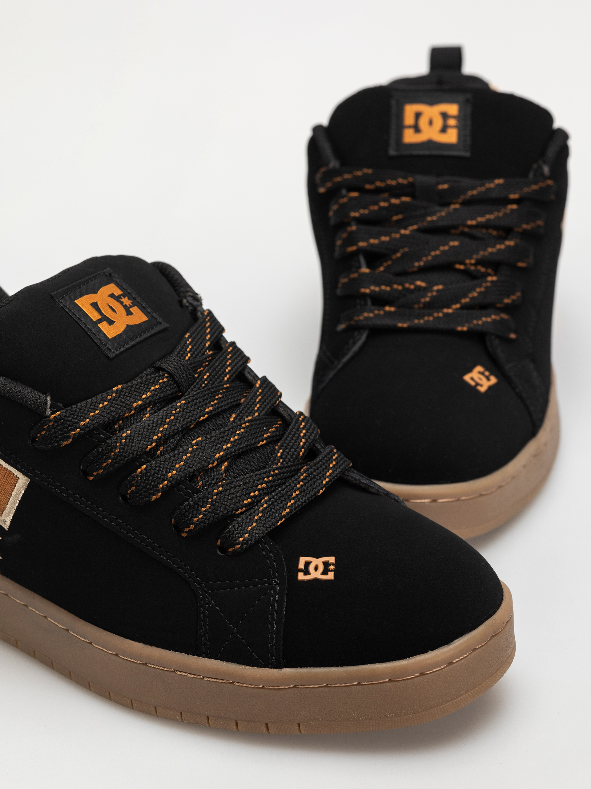 Buty DC Court Graffik (black/brown/gum)