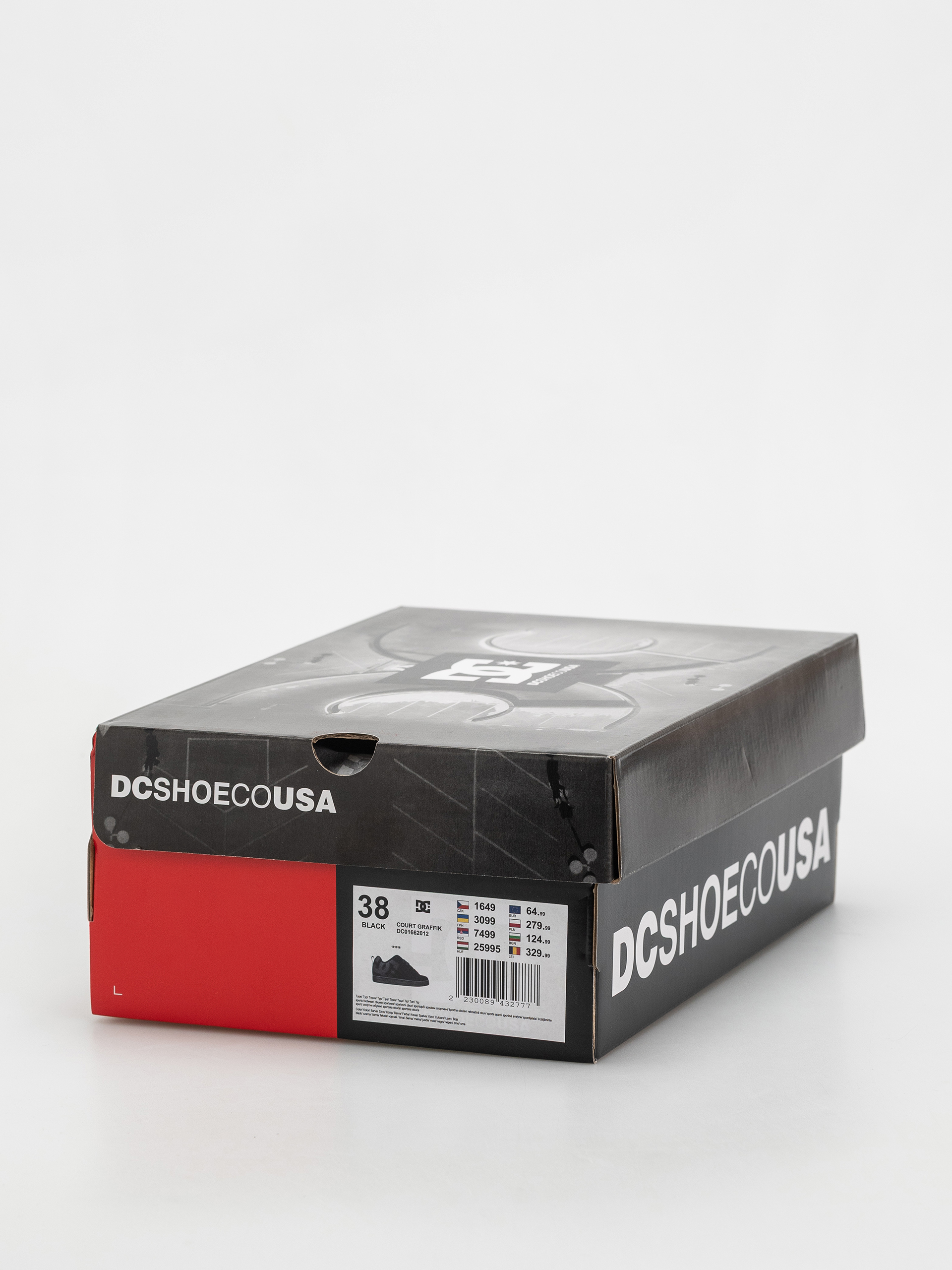 Buty DC Court Graffik Wmn (black/black/black)