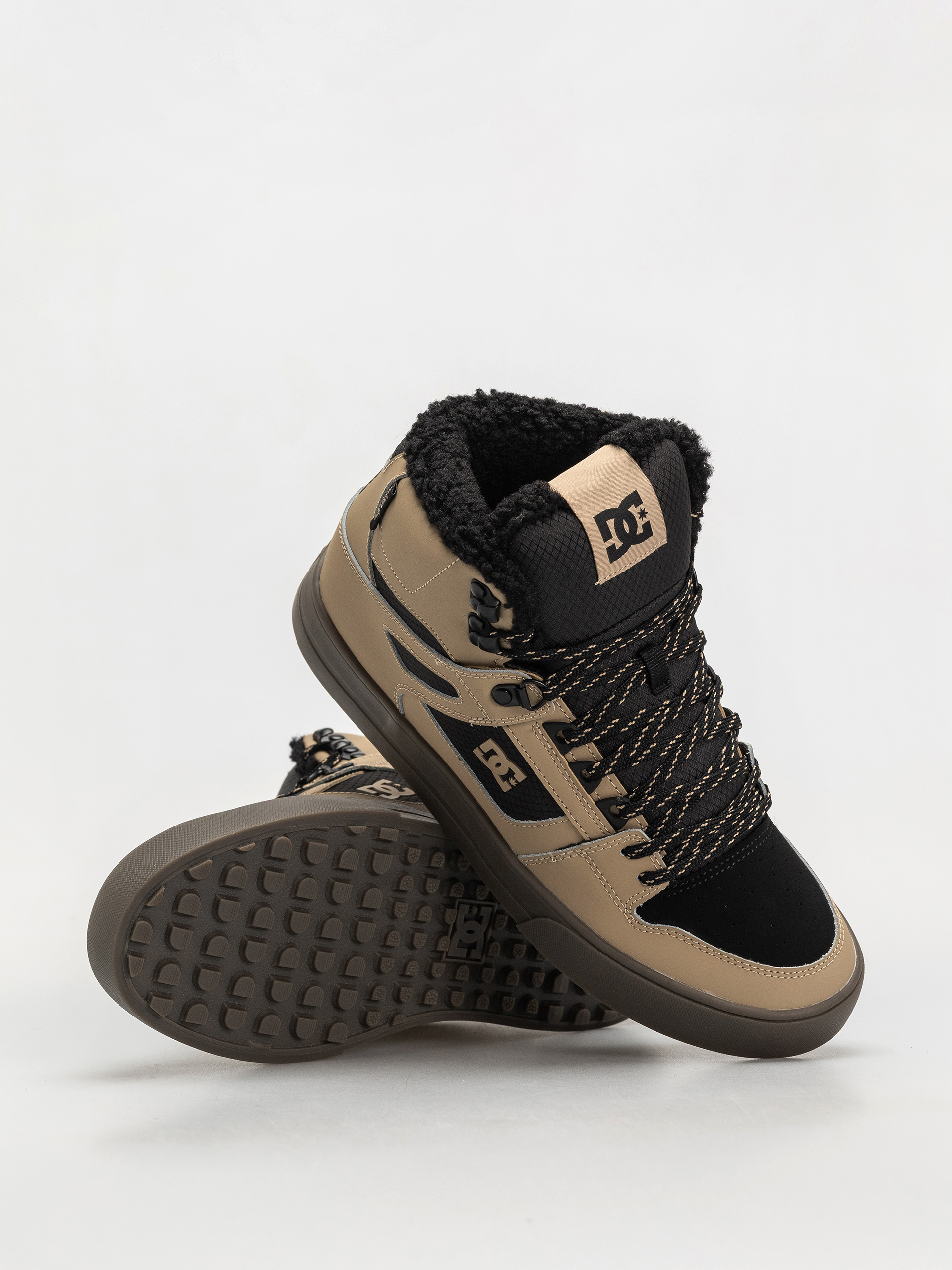 Buty DC Pure High Top Wc Wnt (tan/black)