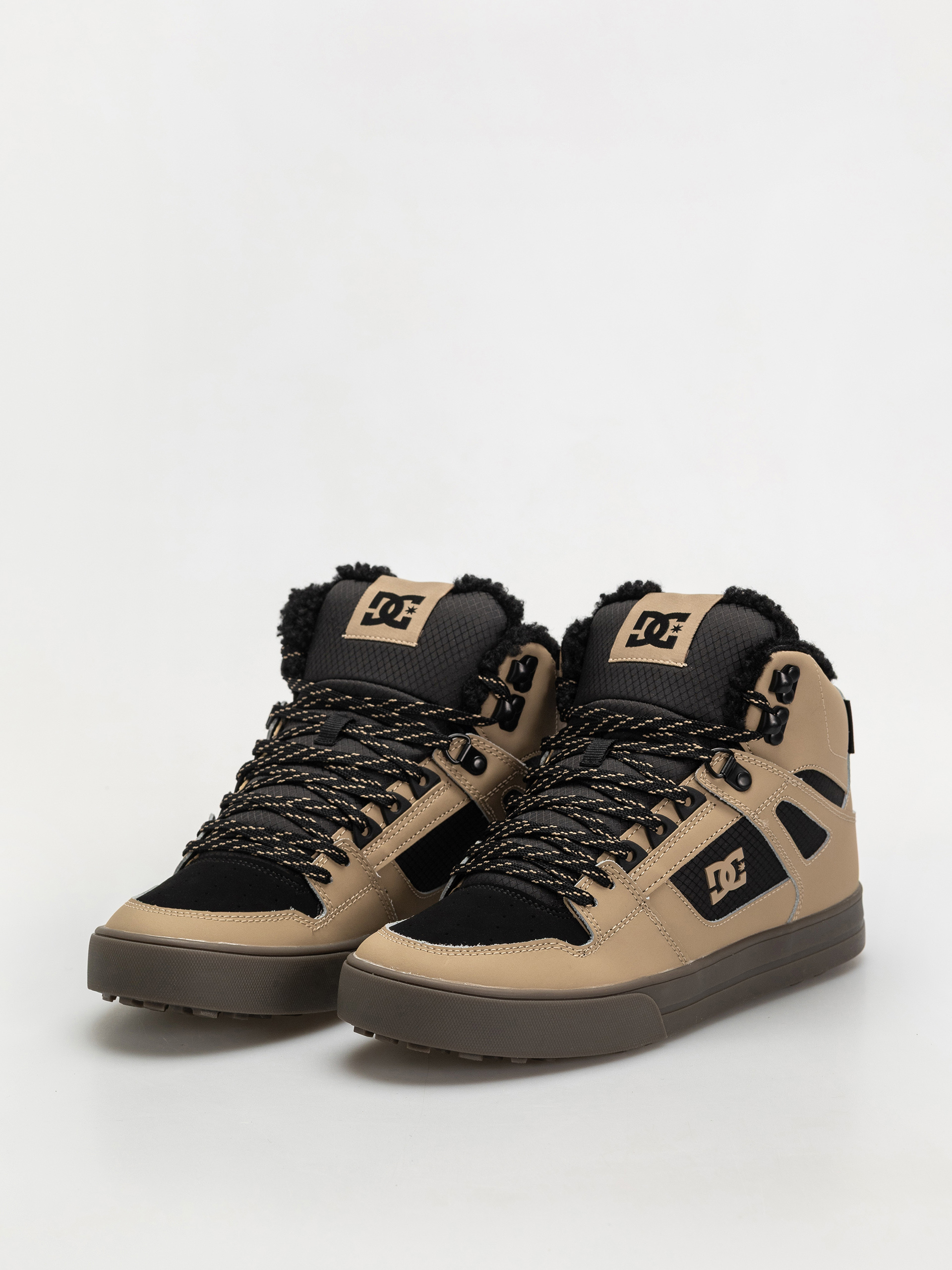 Buty DC Pure High Top Wc Wnt (tan/black)
