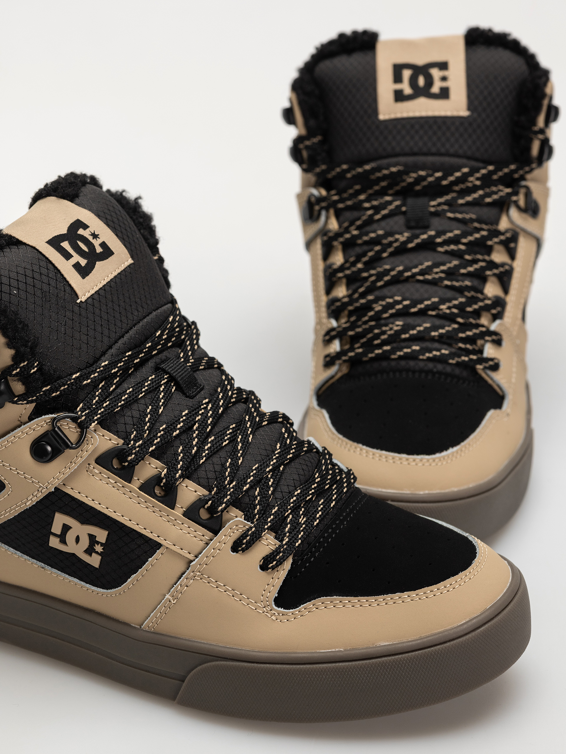 Buty DC Pure High Top Wc Wnt (tan/black)