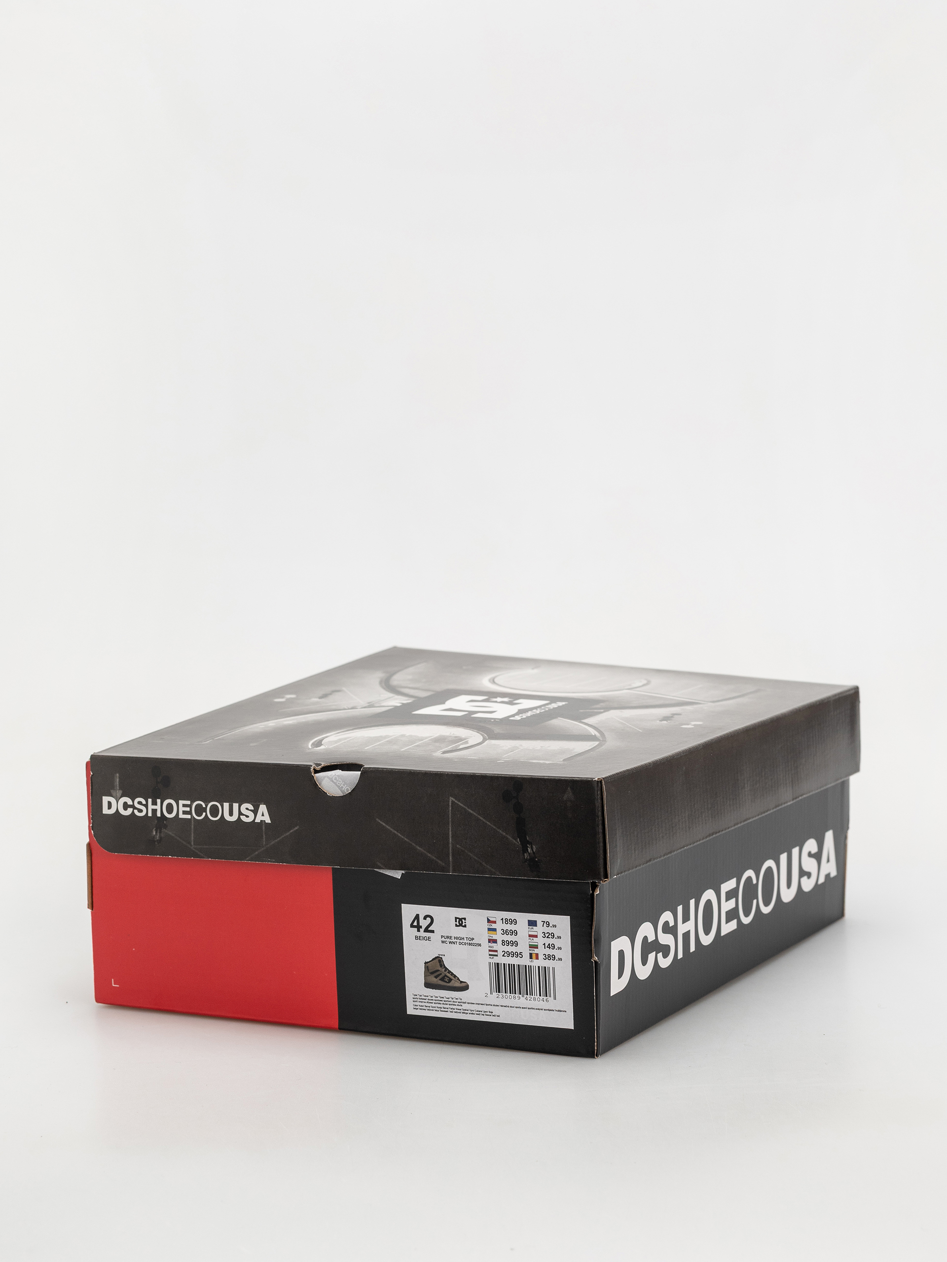 Buty DC Pure High Top Wc Wnt (tan/black)