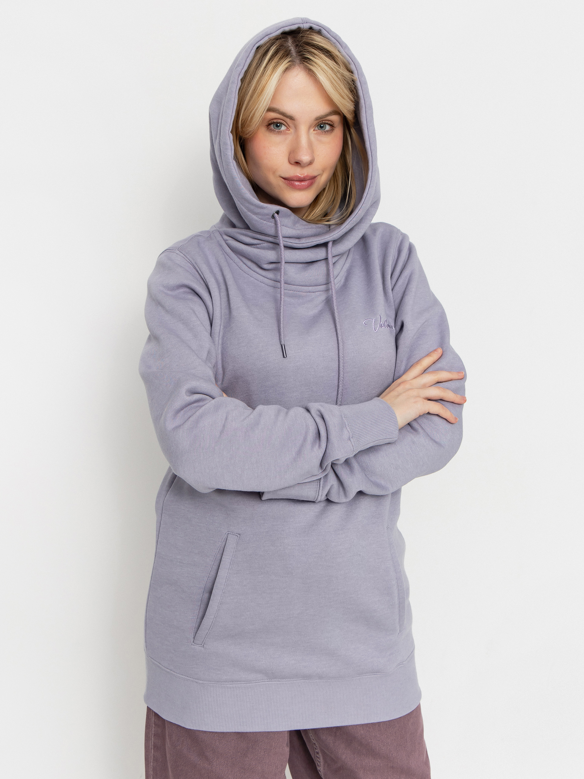 Bluza aktywna Volcom Tower HD Wmn (lavender aura)