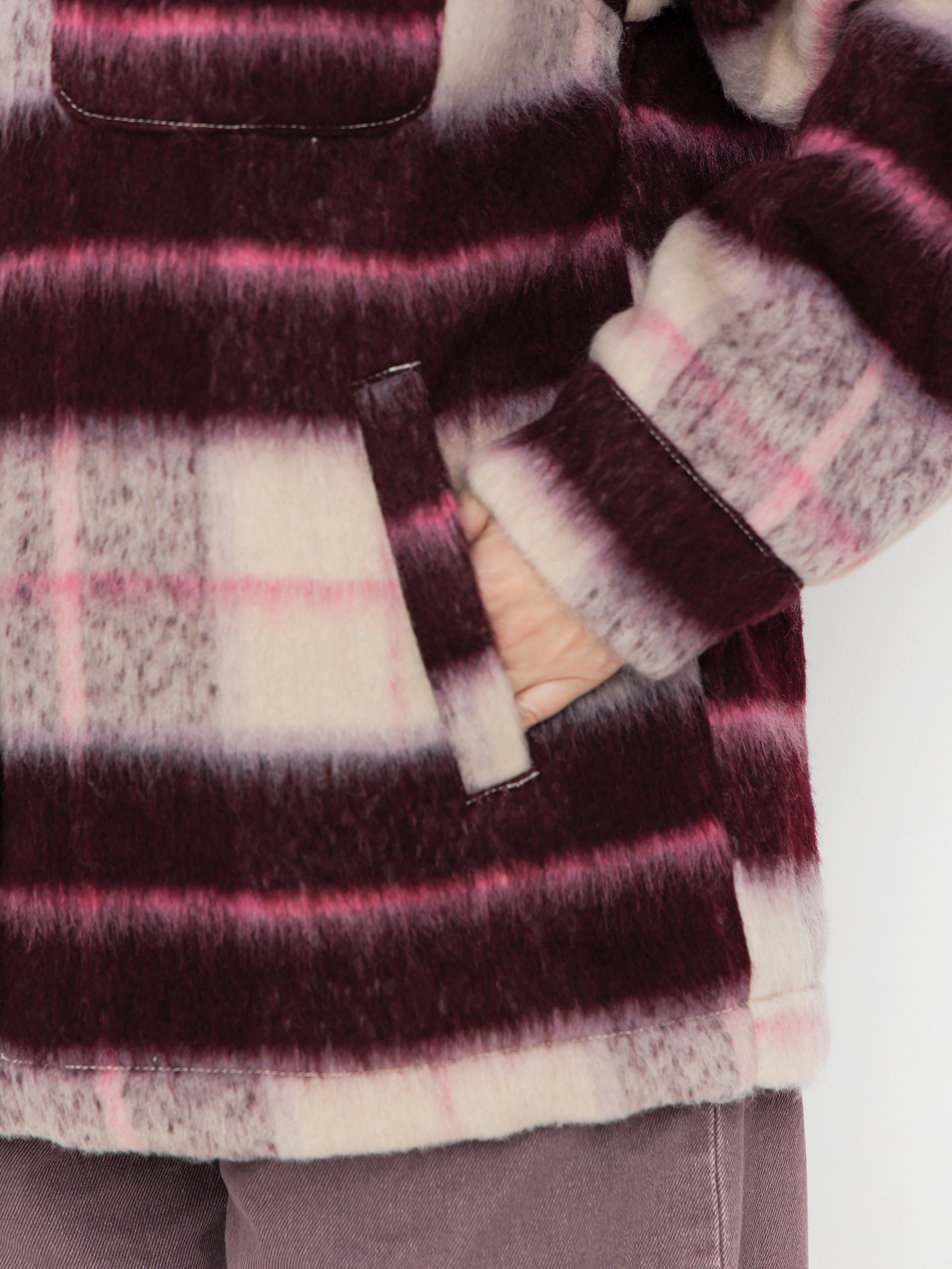 Kurtka Roxy Passage Of Time Wmn (parchment mariachi plaid)