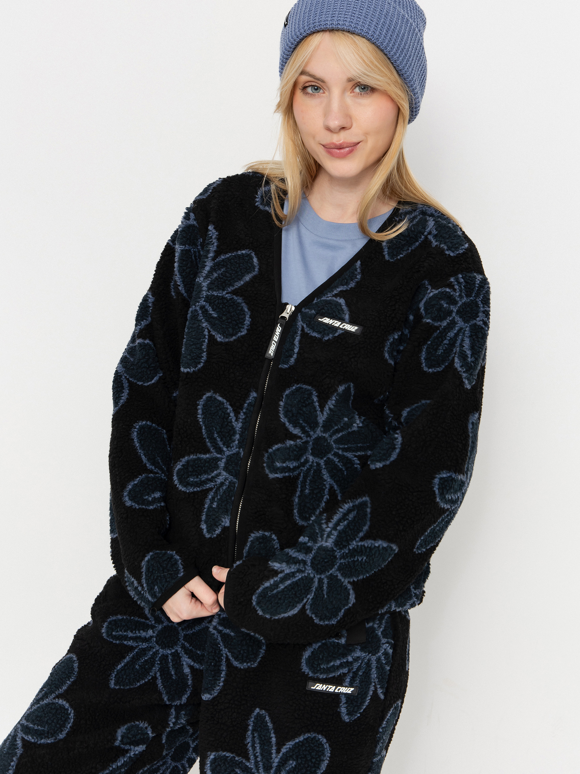 Kurtka Santa Cruz Homebody Wmn (black daisy)