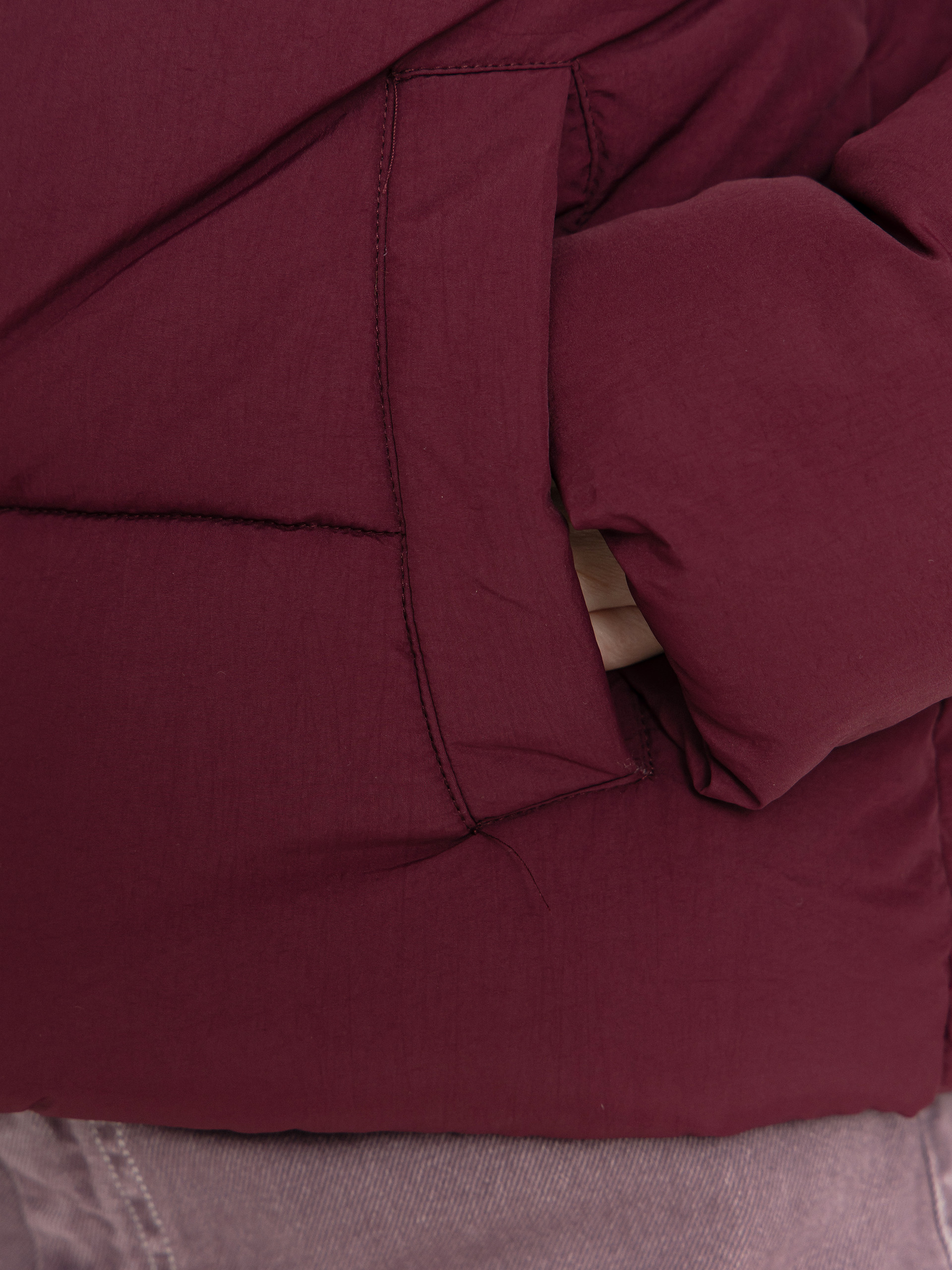 Kurtka Santa Cruz Strip 2 In 1 Quilted Wmn (dark cherry)