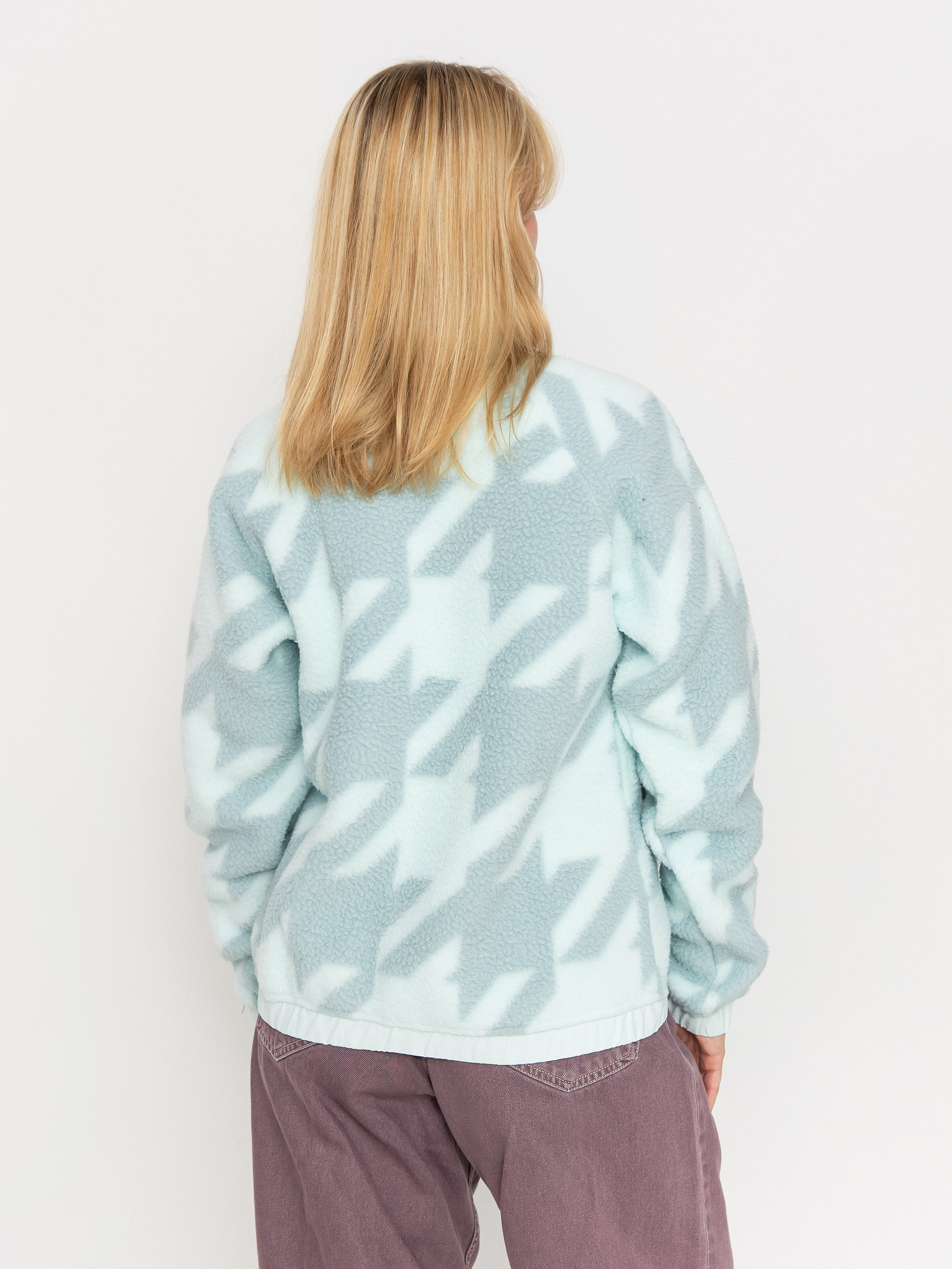 Damski Polar Helly Hansen Imperial Printed Pile Snap (icicle houndstooth aop)