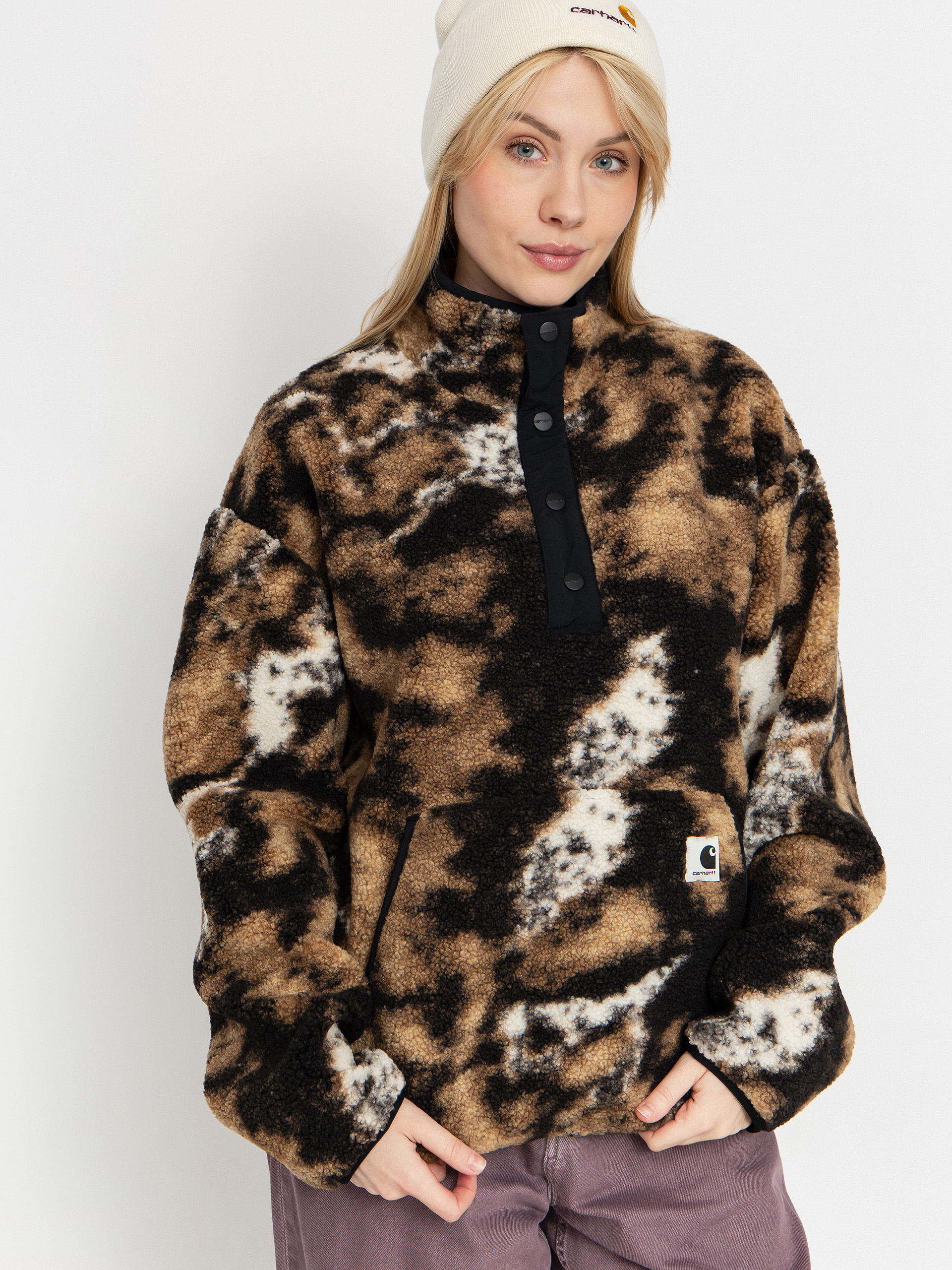 Polar Carhartt WIP Elliot Wmn (wild dog jacquard/black)