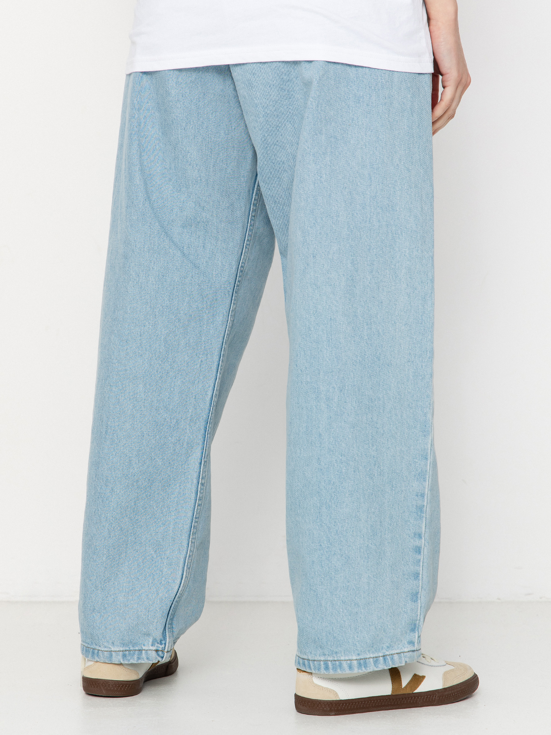 Spodnie Carhartt WIP Brandon Wmn (blue/heavy stone bleached)