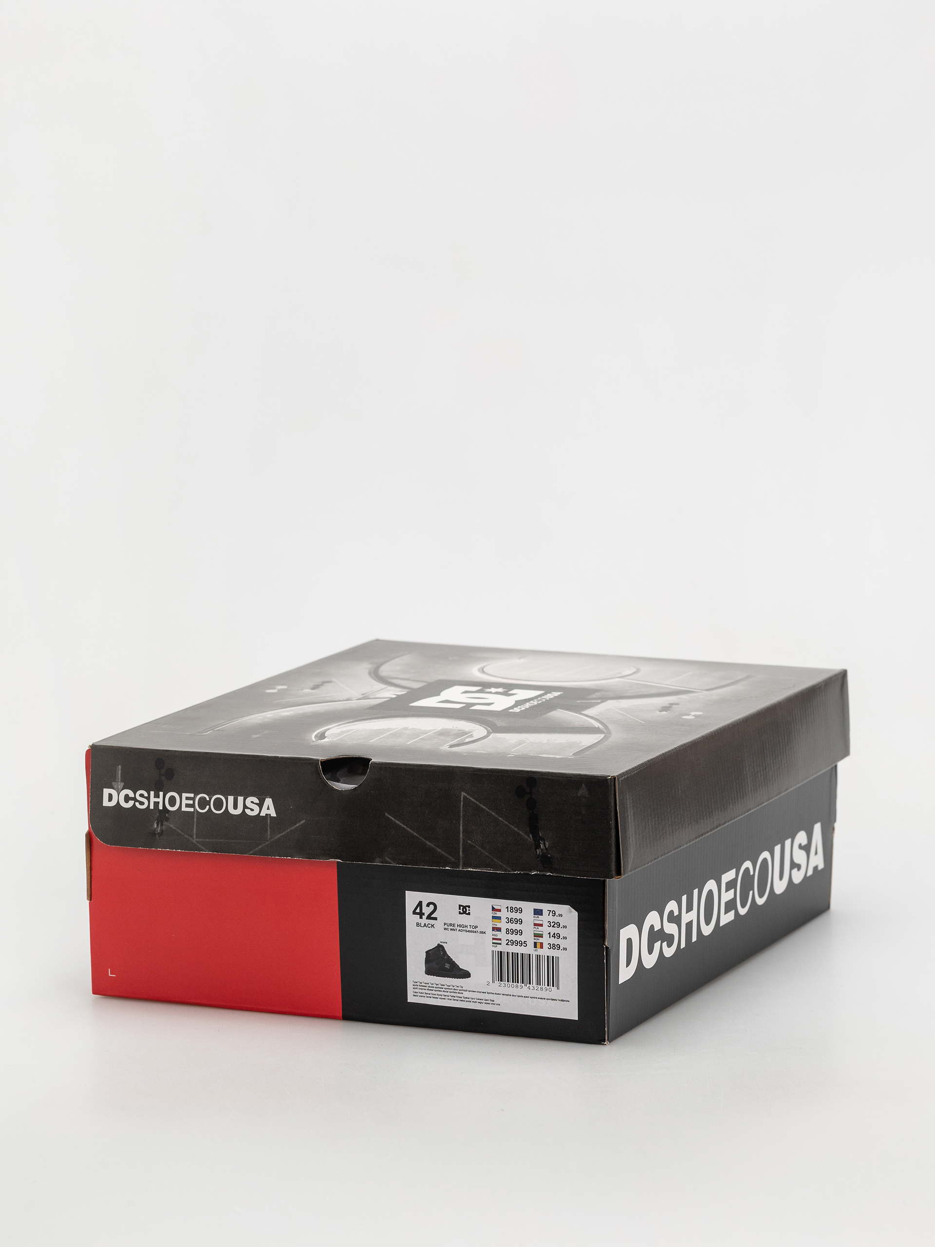 Buty DC Pure High Top Wc Wnt (black/black/black)