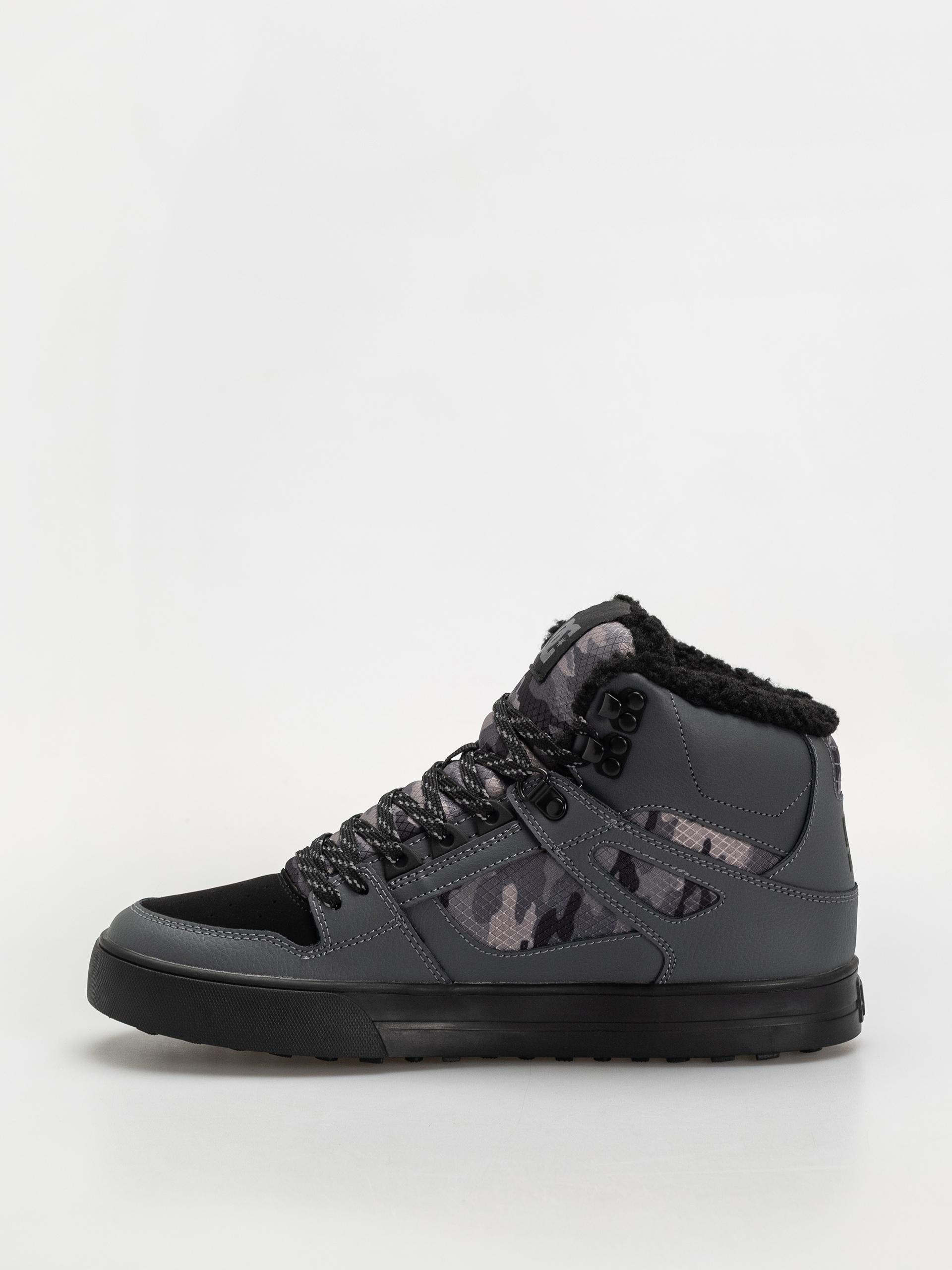 Buty DC Pure High Top Wc Wnt (dark grey/black)