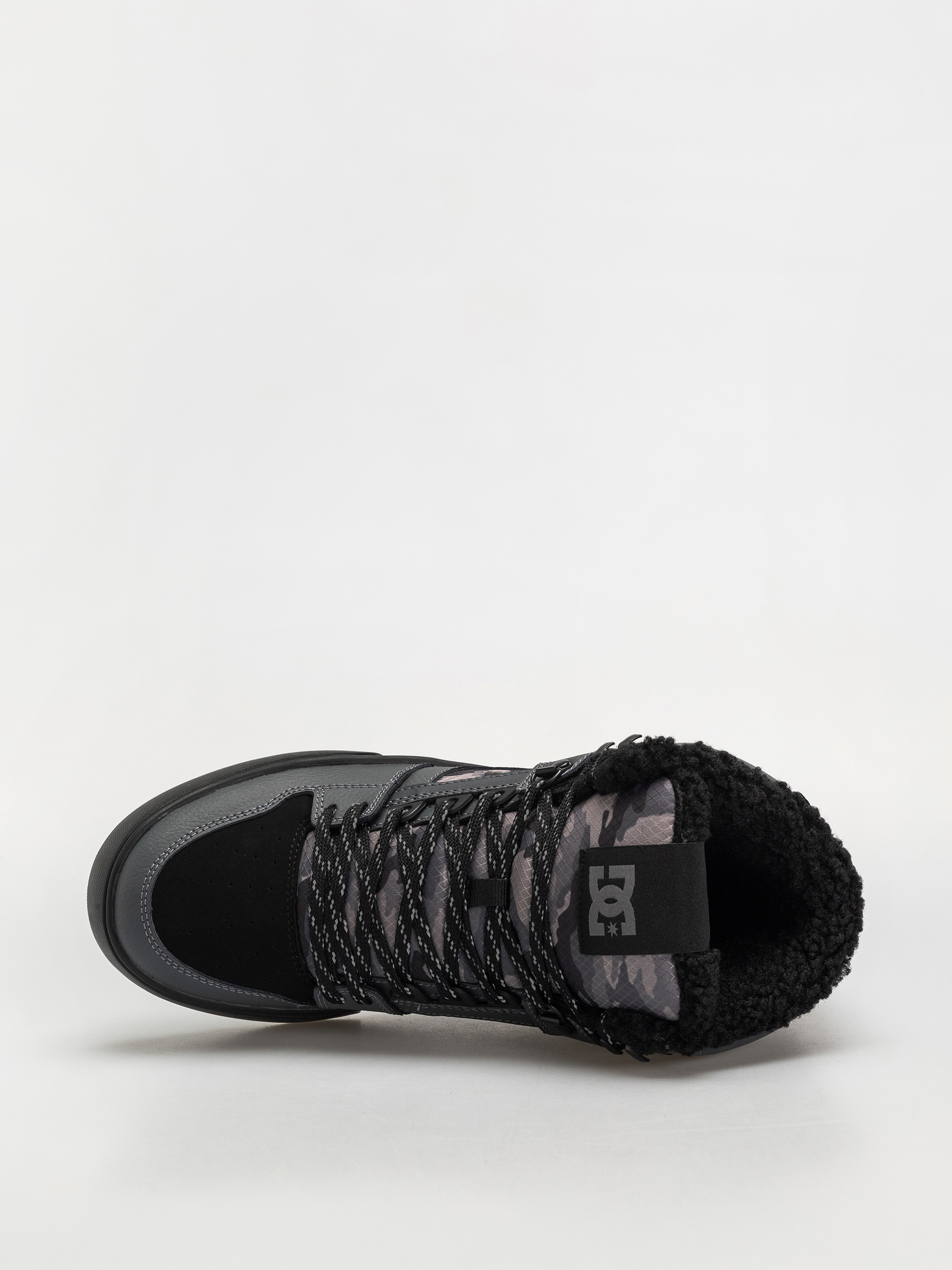 Buty DC Pure High Top Wc Wnt (dark grey/black)
