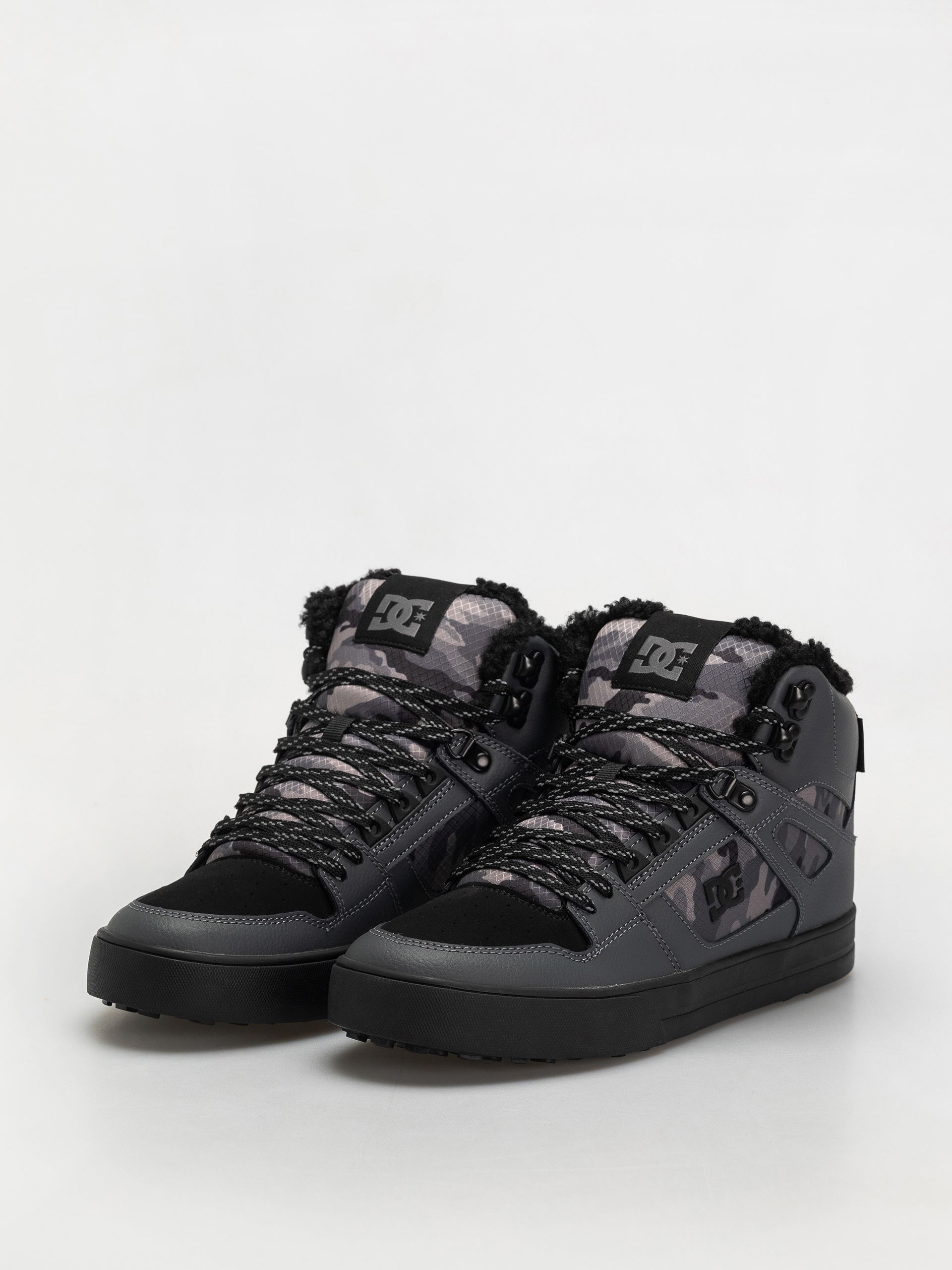Buty DC Pure High Top Wc Wnt (dark grey/black)