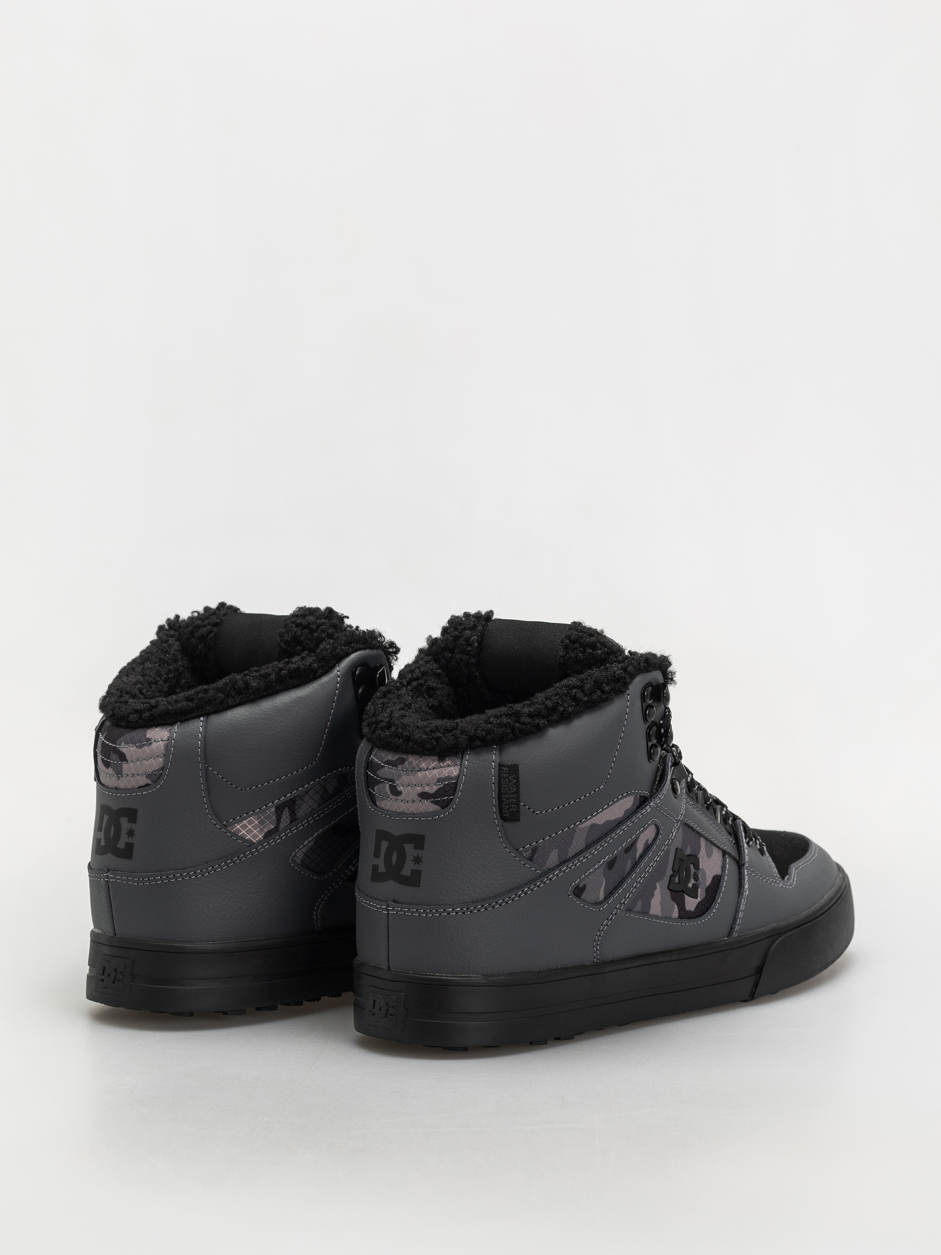 Buty DC Pure High Top Wc Wnt (dark grey/black)
