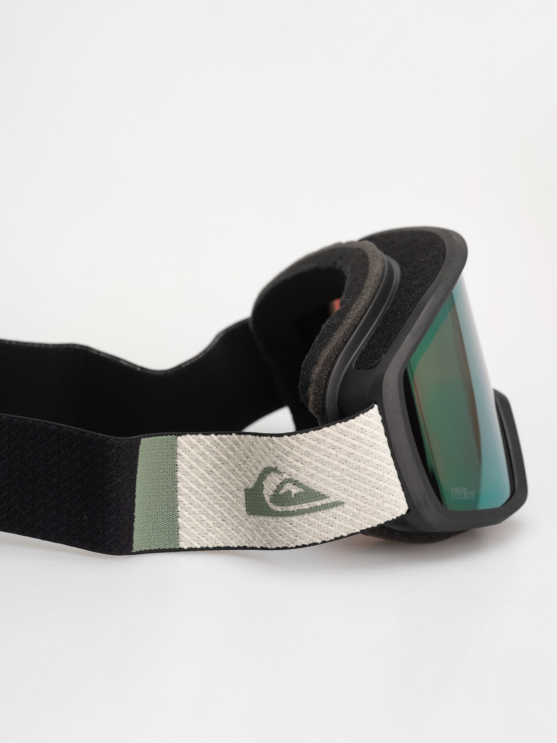 Gogle Quiksilver Harper (black/clux ml green s3)