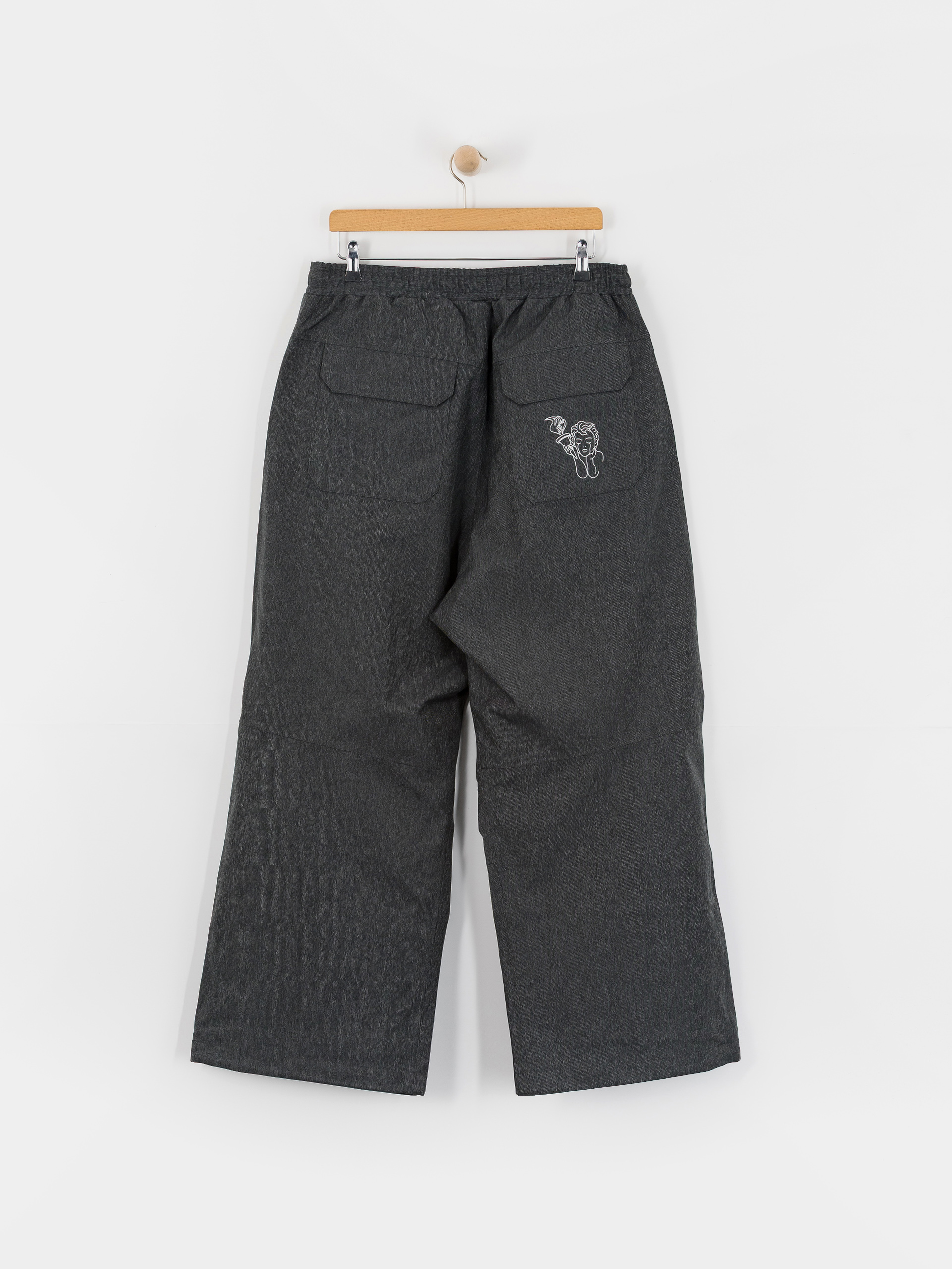 Męskie Spodnie snowboardowe Beyond Medals Park Denim (dark grey)