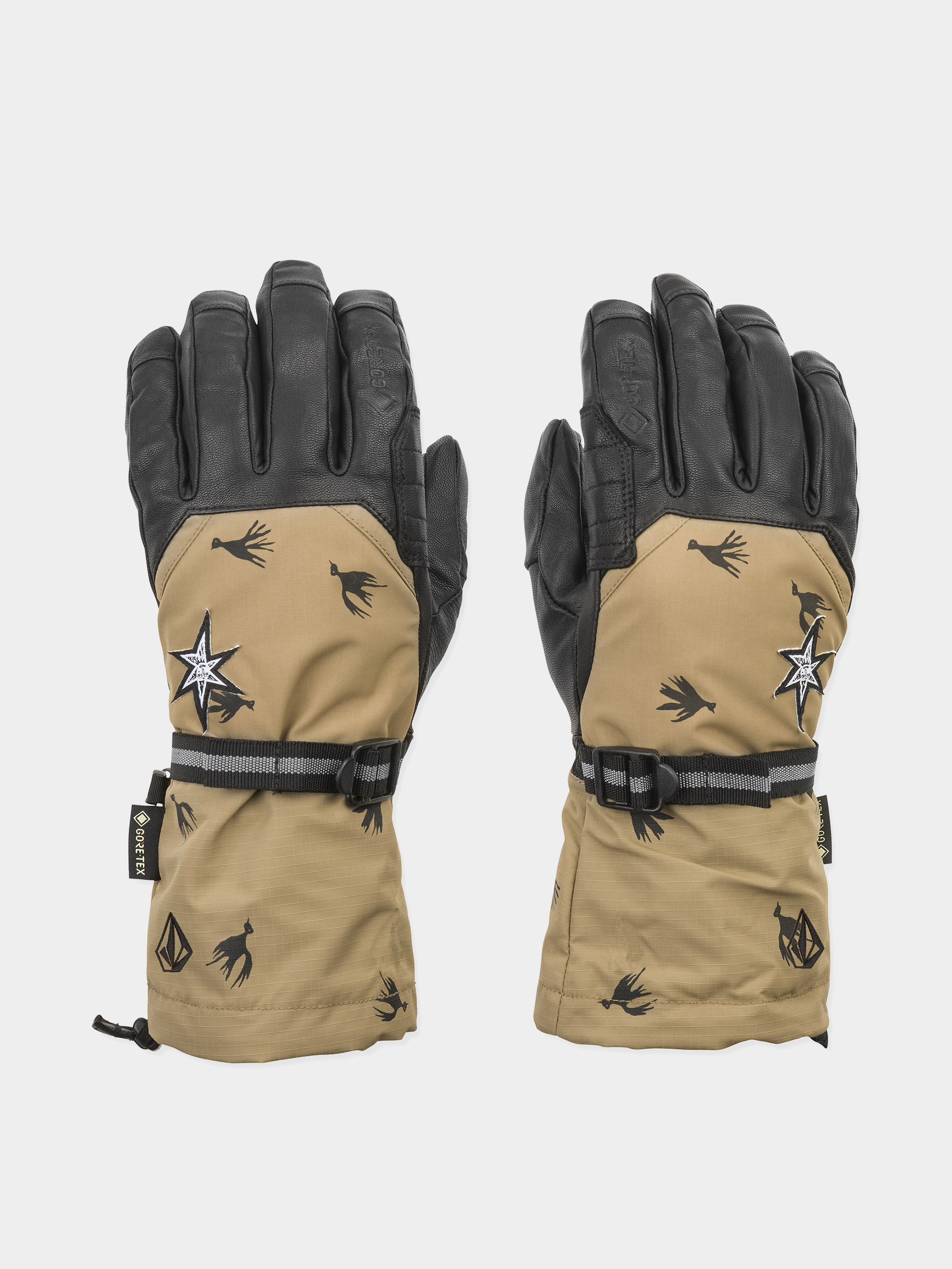 Ru0119kawice Volcom 91 Gore Tex (bronze)