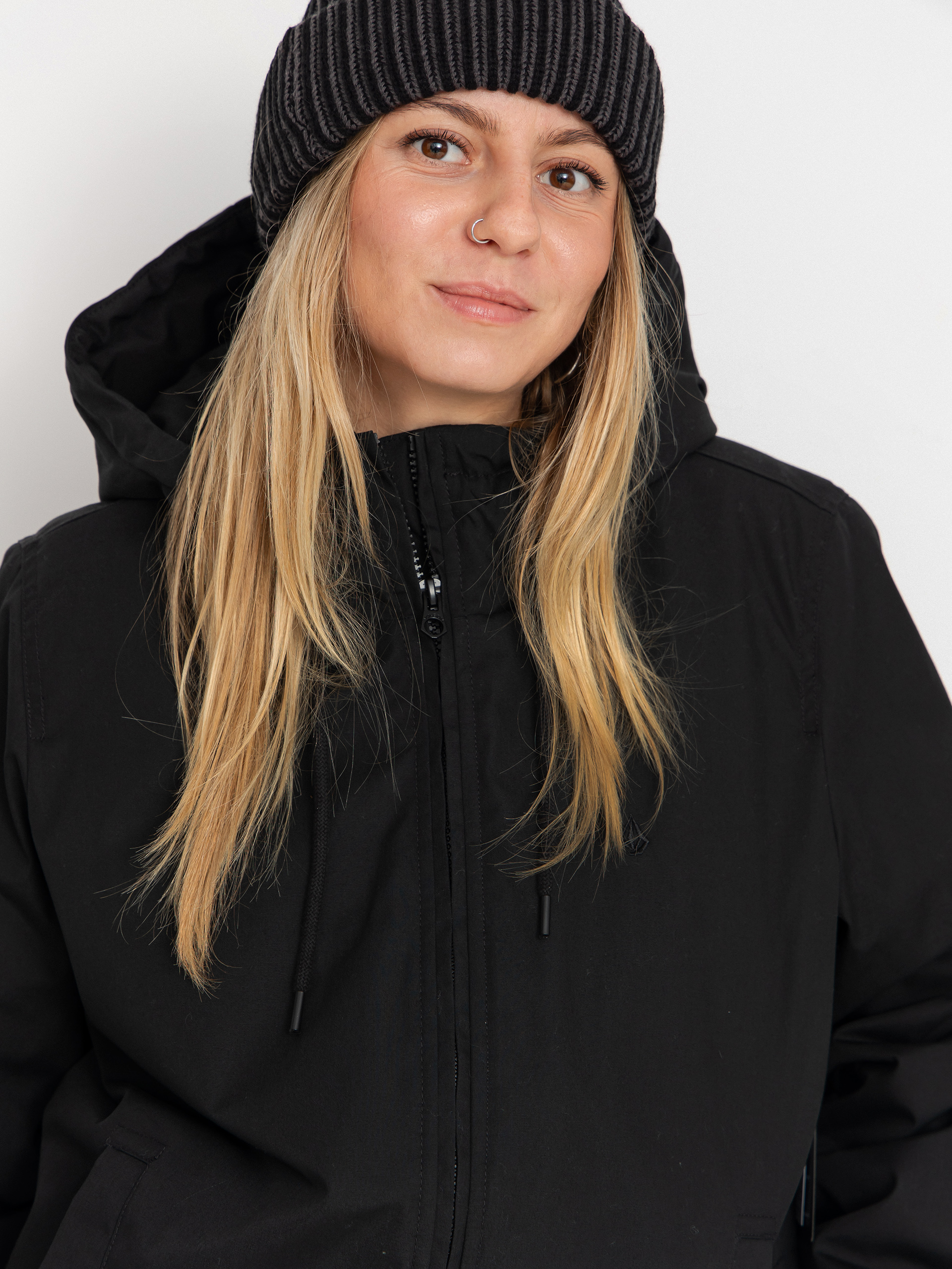 Kurtka Volcom Wernan 10K Wmn (black)