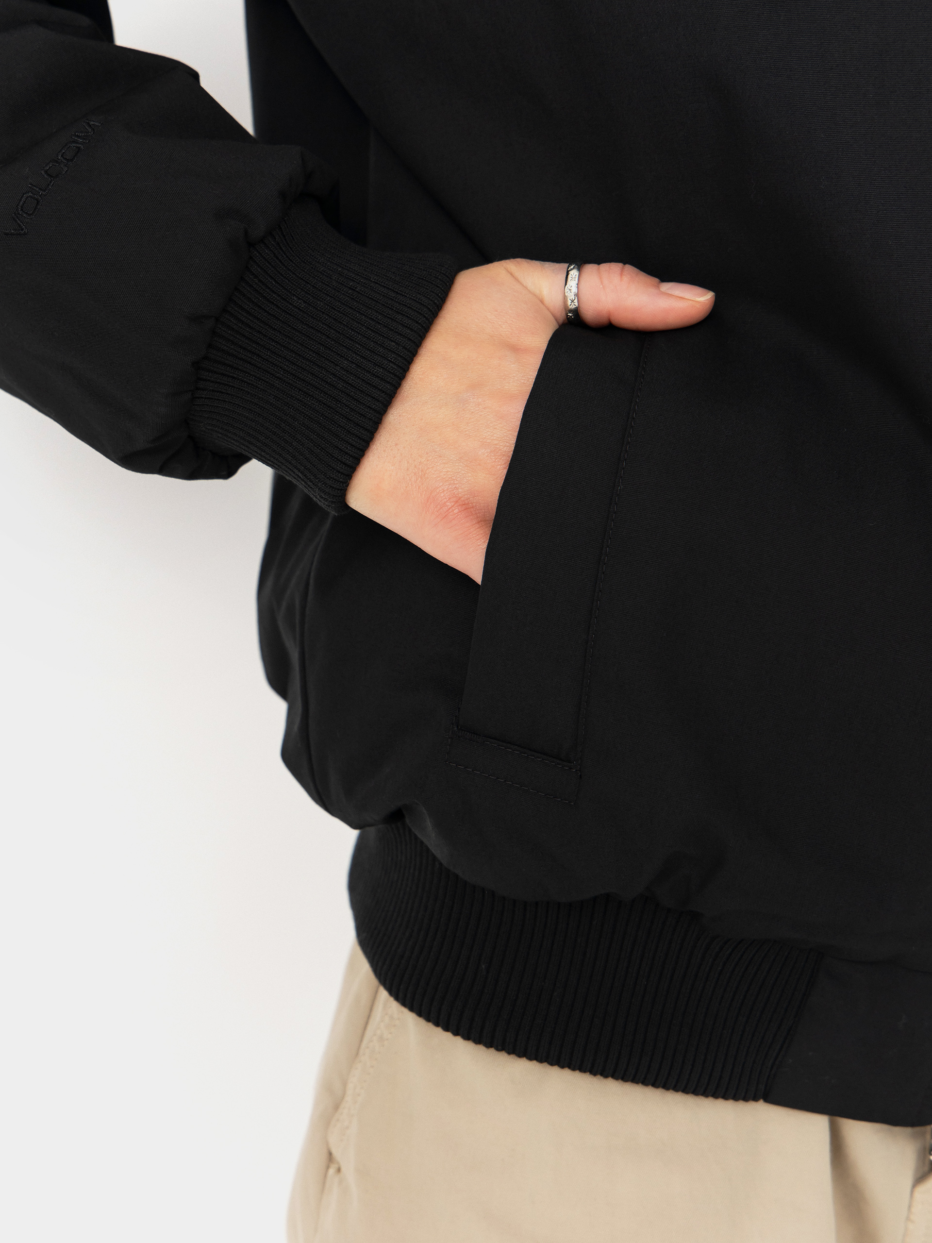 Kurtka Volcom Wernan 10K Wmn (black)