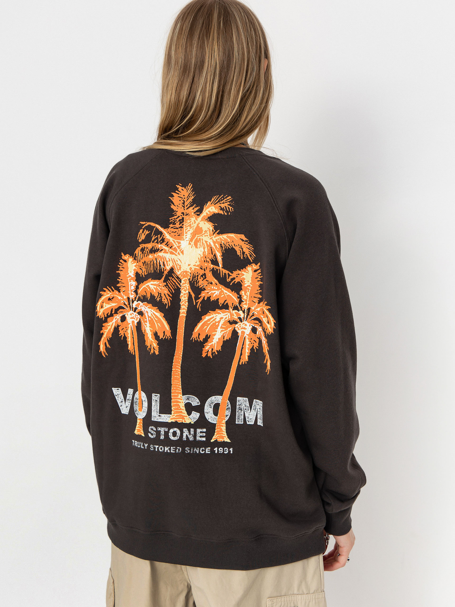 Bluza Volcom Stone Magic Crew Wmn (vintage black)