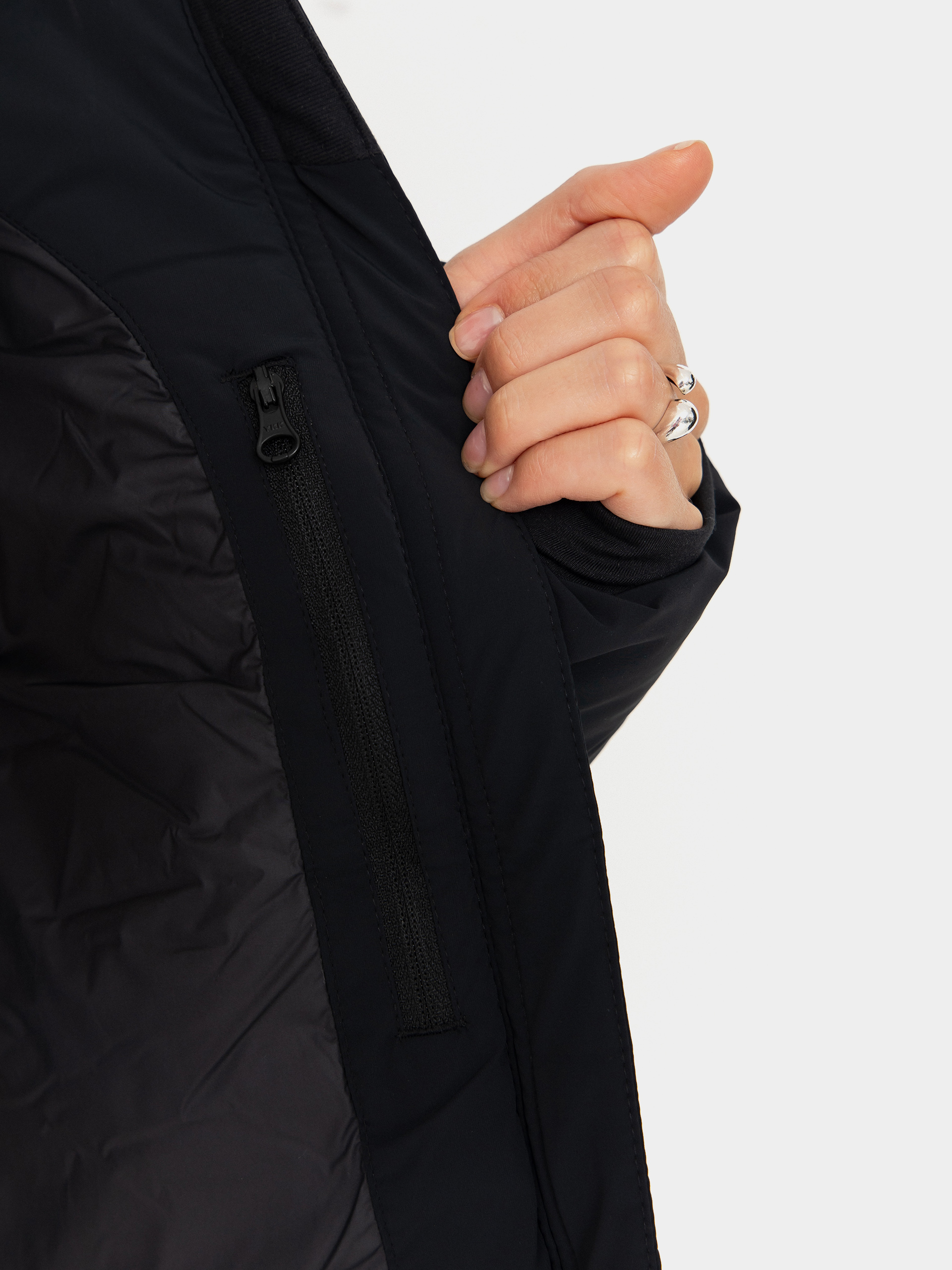 Kurtka Columbia Amaze Puff Hooded Wmn (black)