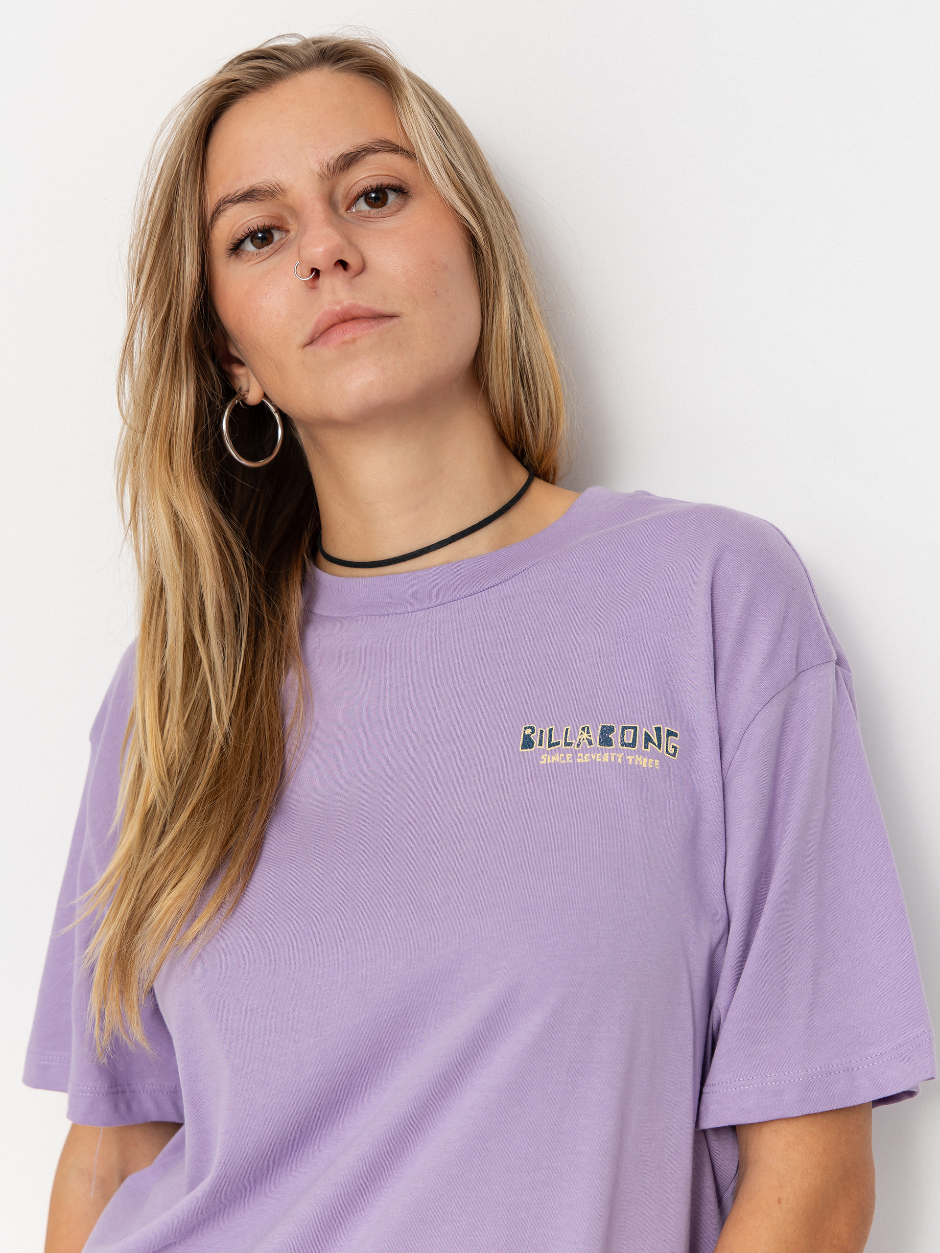 T-shirt Billabong Mixing Vibes Wmn (light purple)