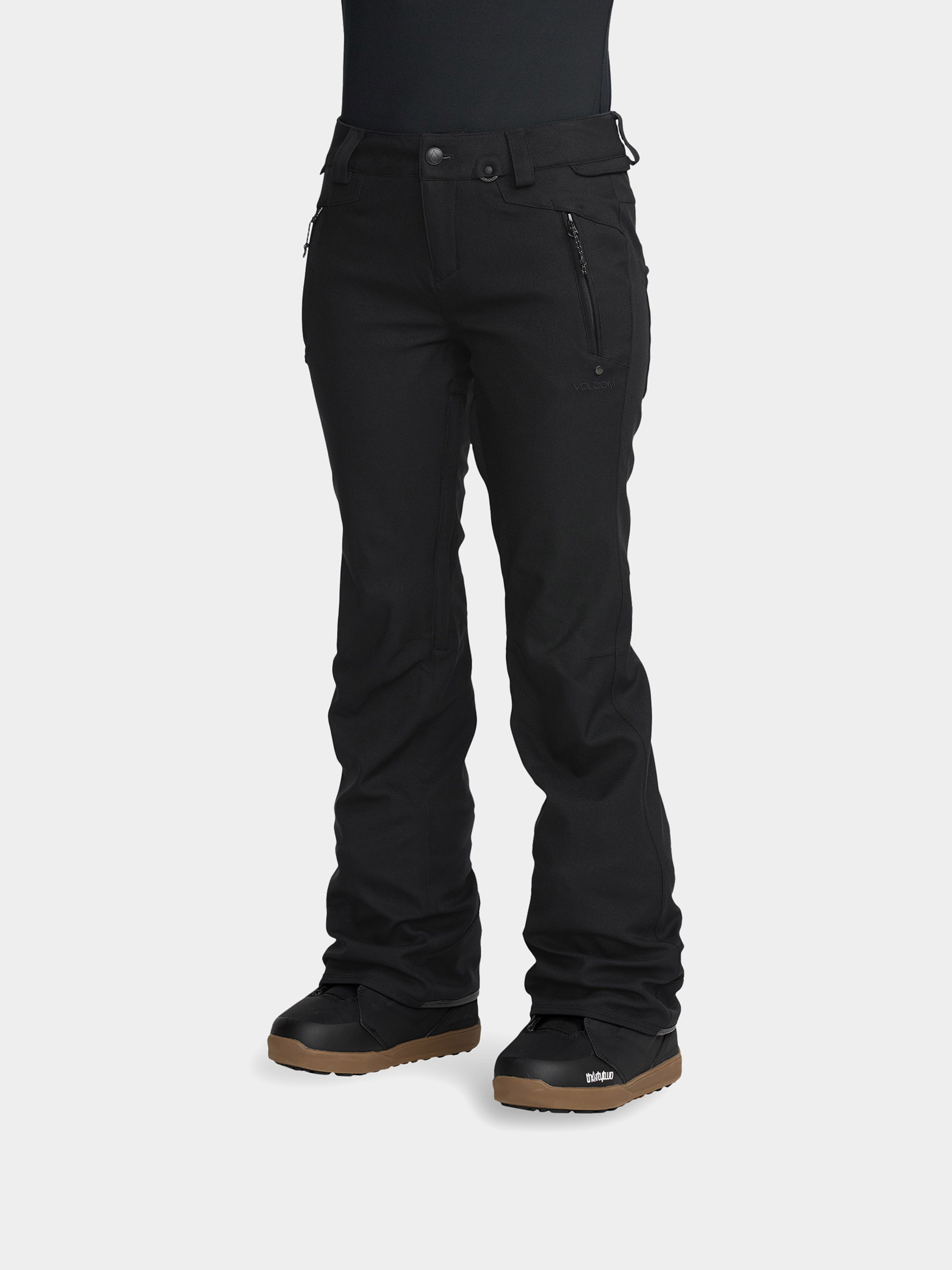 Damskie Spodnie snowboardowe Volcom Genus Stretch (black)