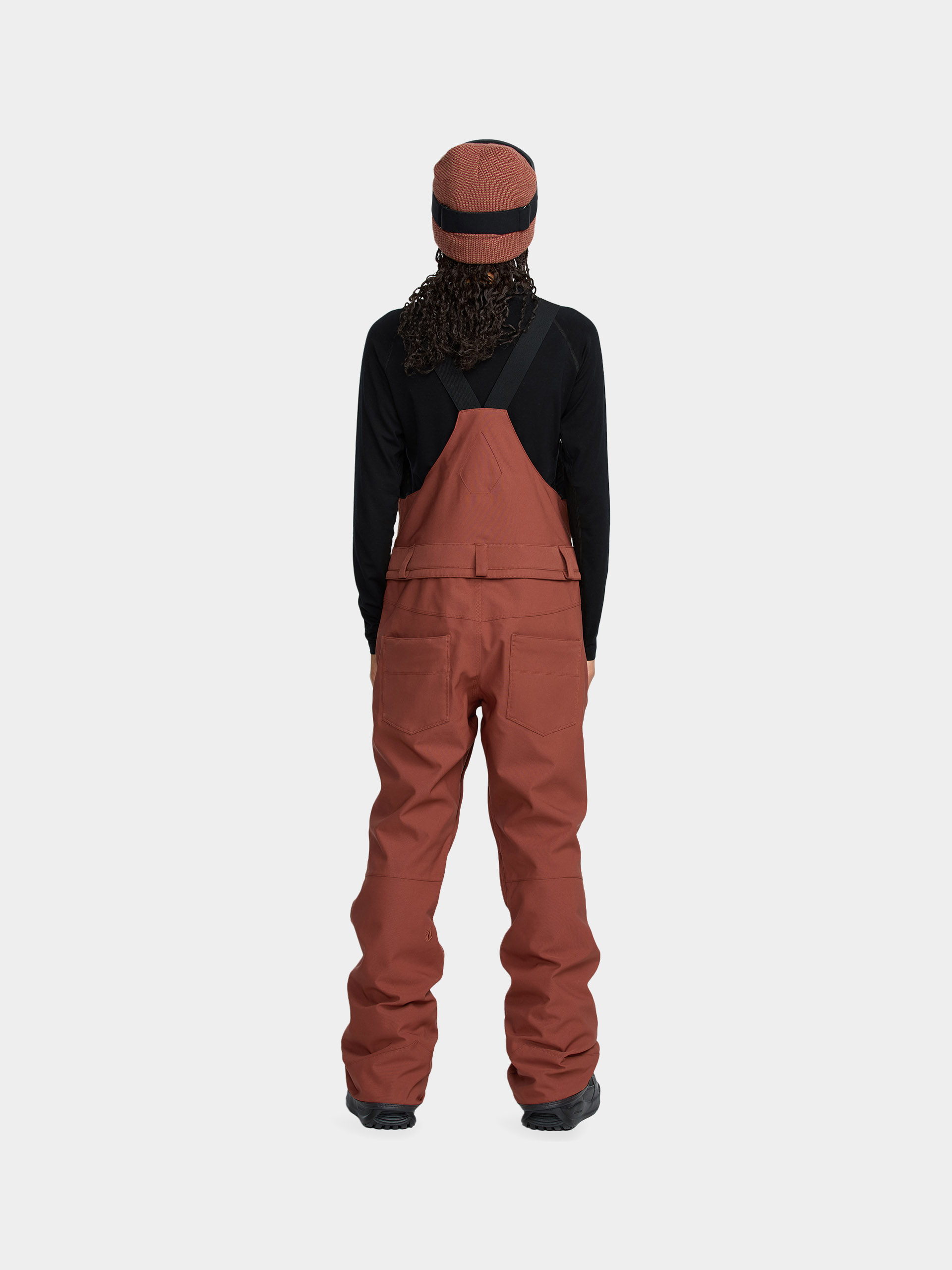Damskie Spodnie snowboardowe Volcom Swift Bib Overall (henna)
