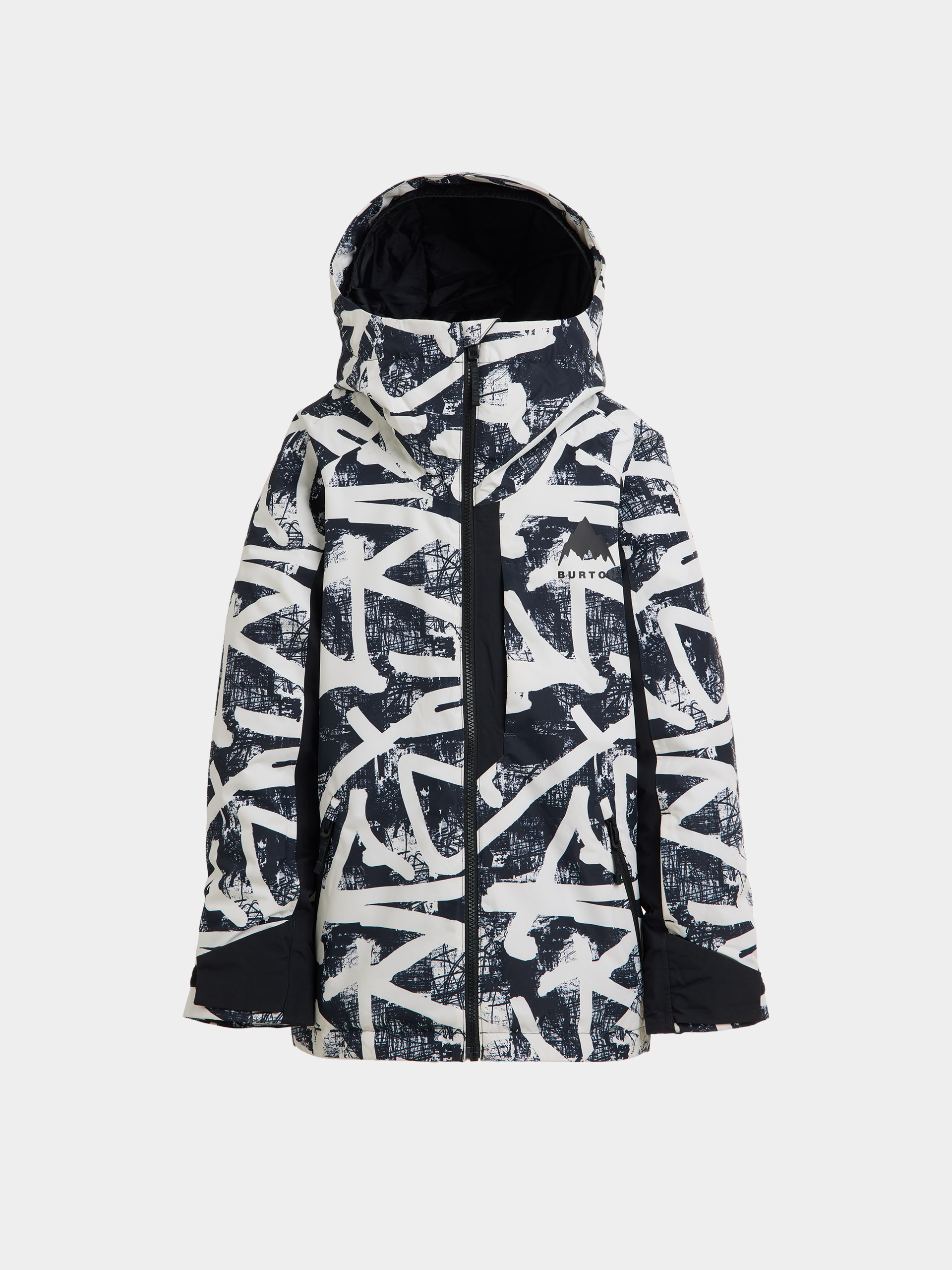 Kurtka snowboardowa Burton Hillslope JR (city streets/true black)