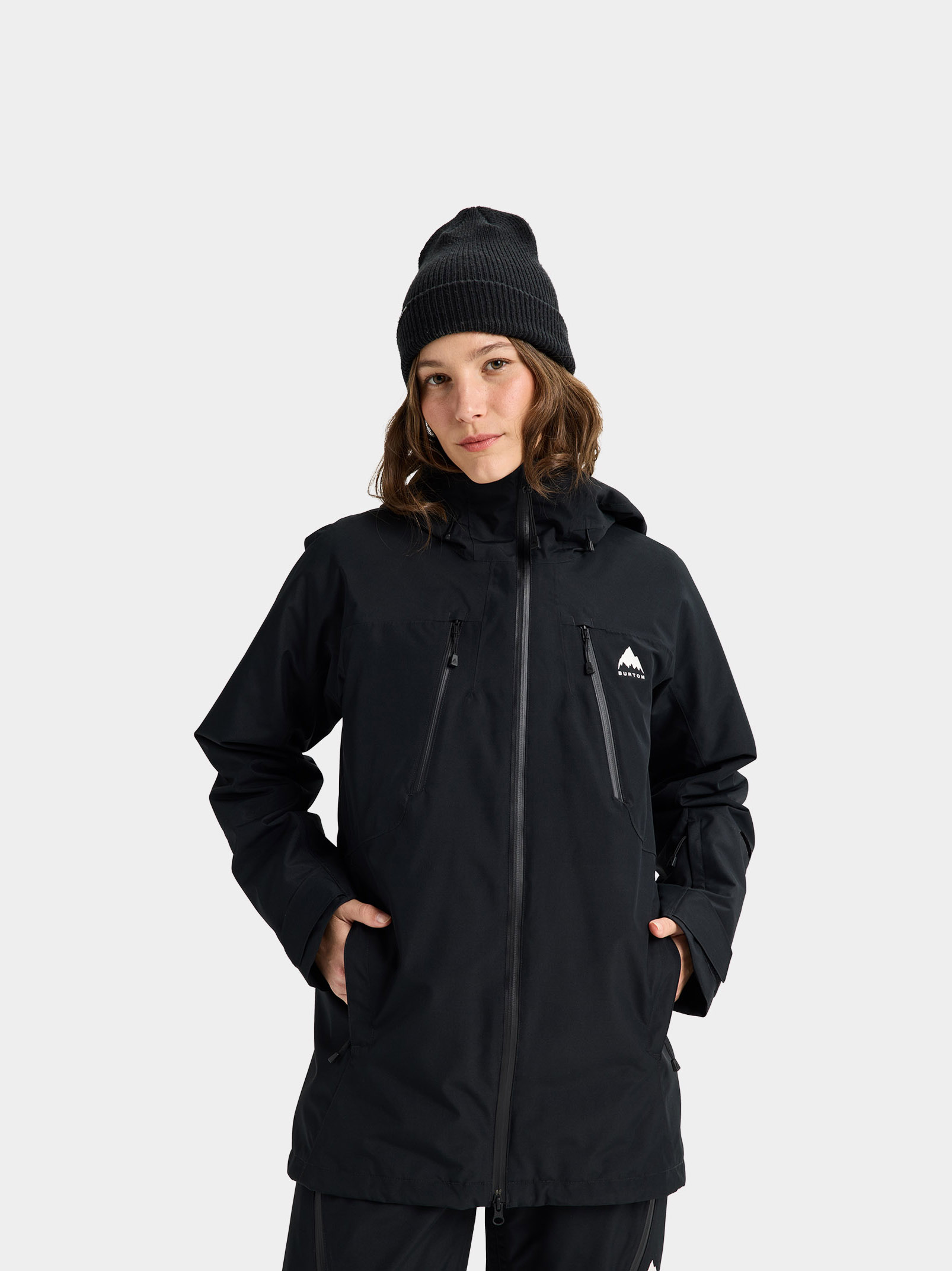 Kurtka snowboardowa Burton Reserve 2L 3 In 1 Wmn (true black)