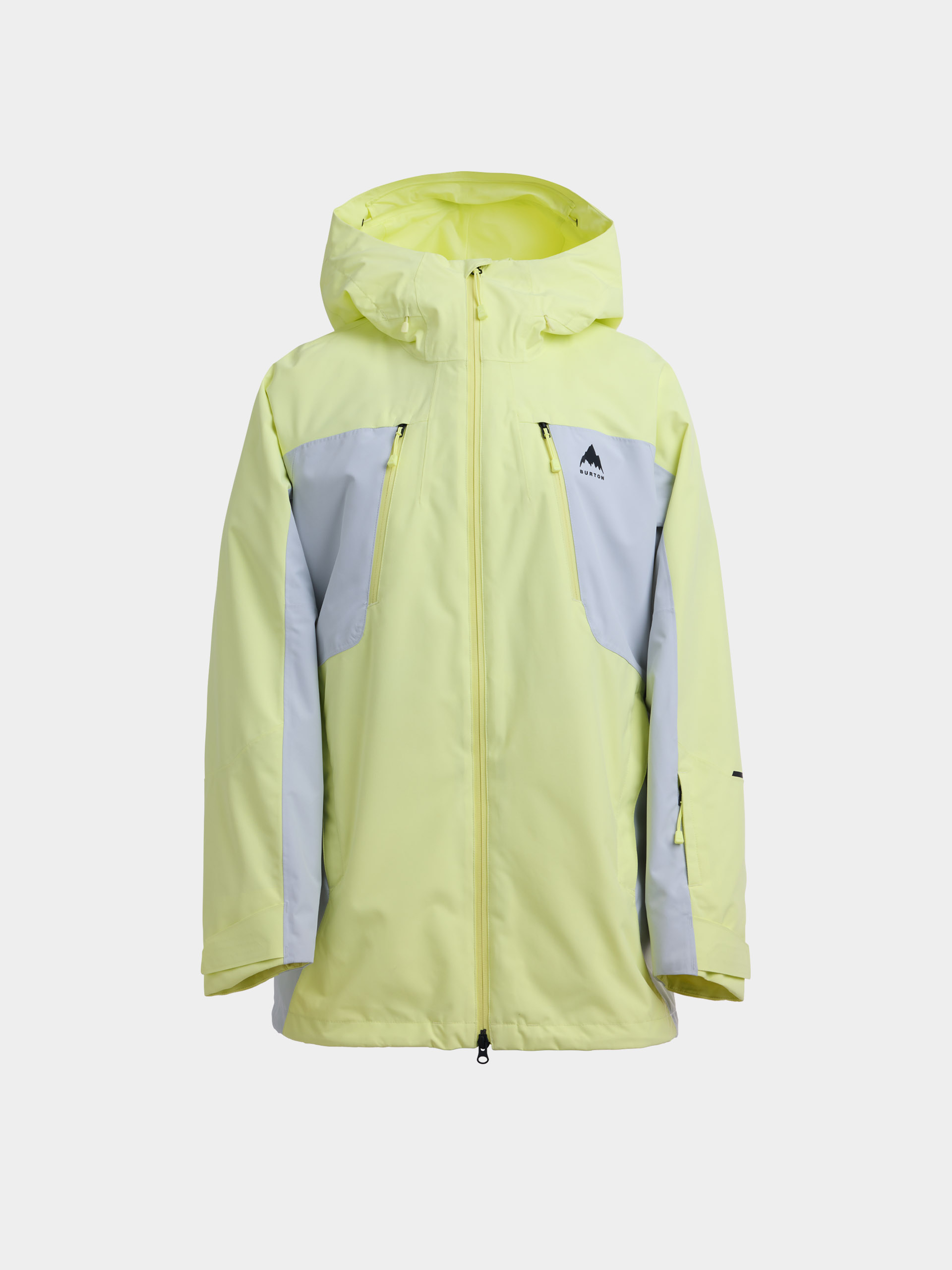 Kurtka snowboardowa Burton Reserve 2L 3 In 1 Wmn (glow yellow green/gray cloud)