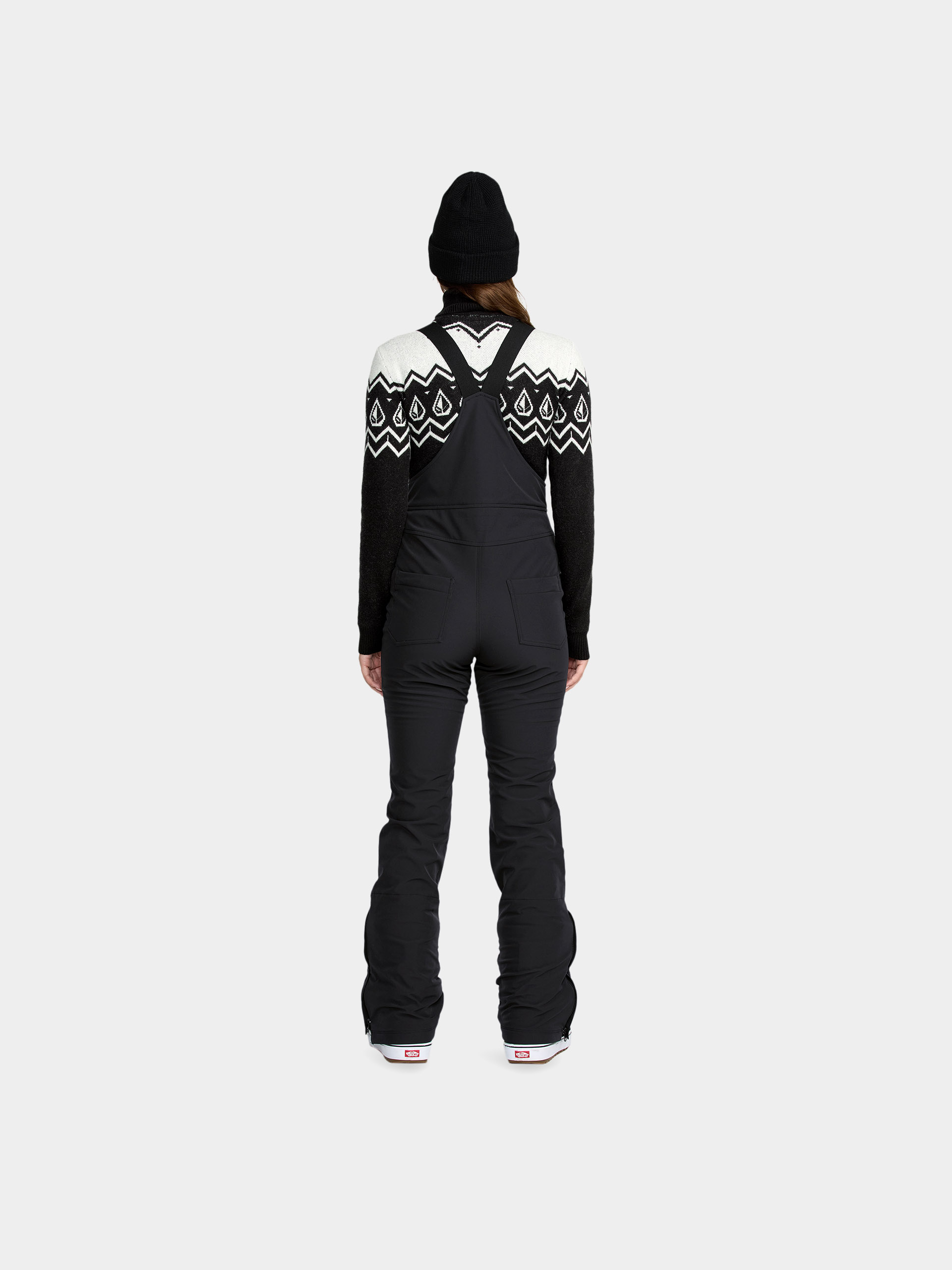 Damskie Spodnie snowboardowe Volcom Battle Stretch Bib (black)