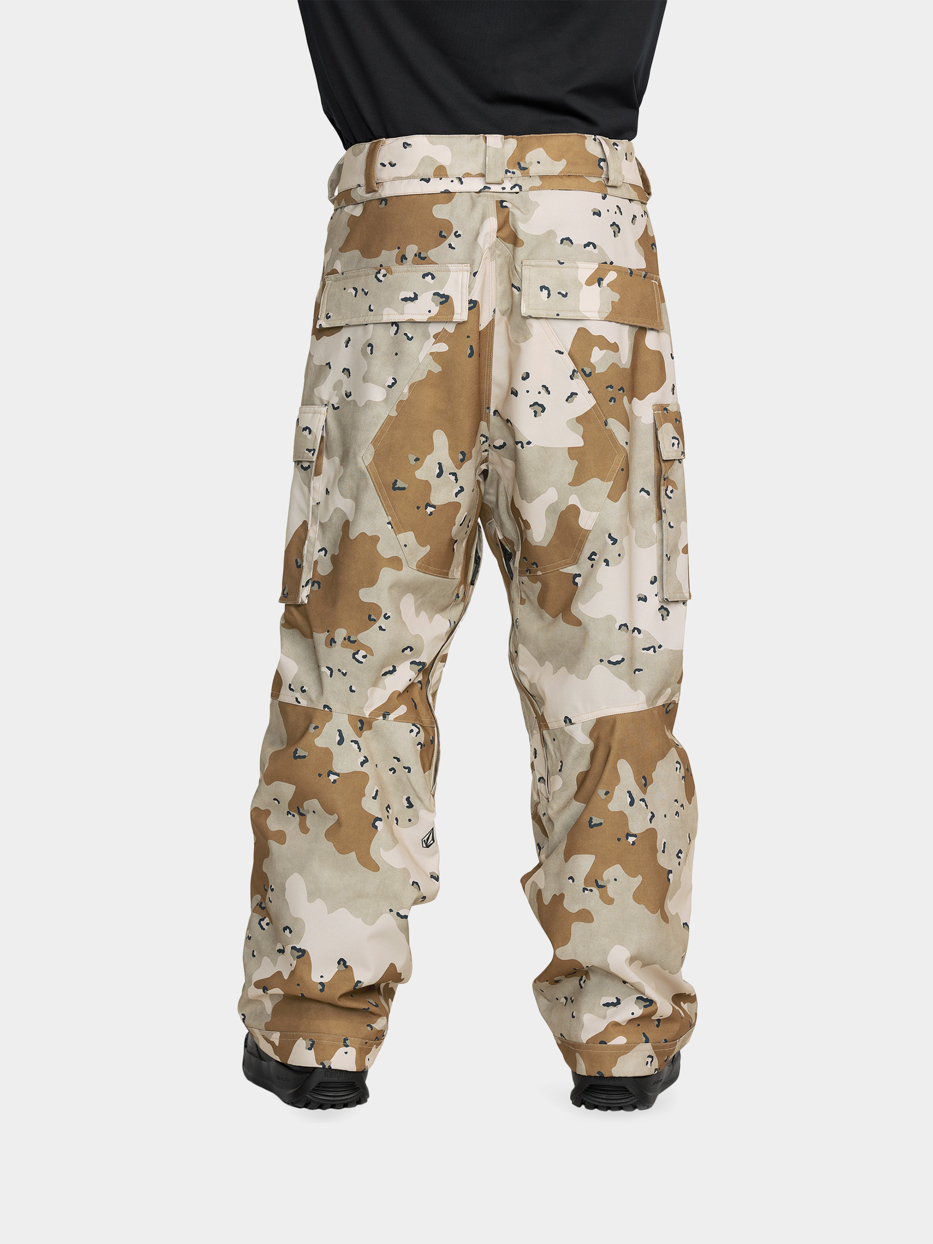 Męskie Spodnie snowboardowe Volcom Nwrk Baggy (camouflage)