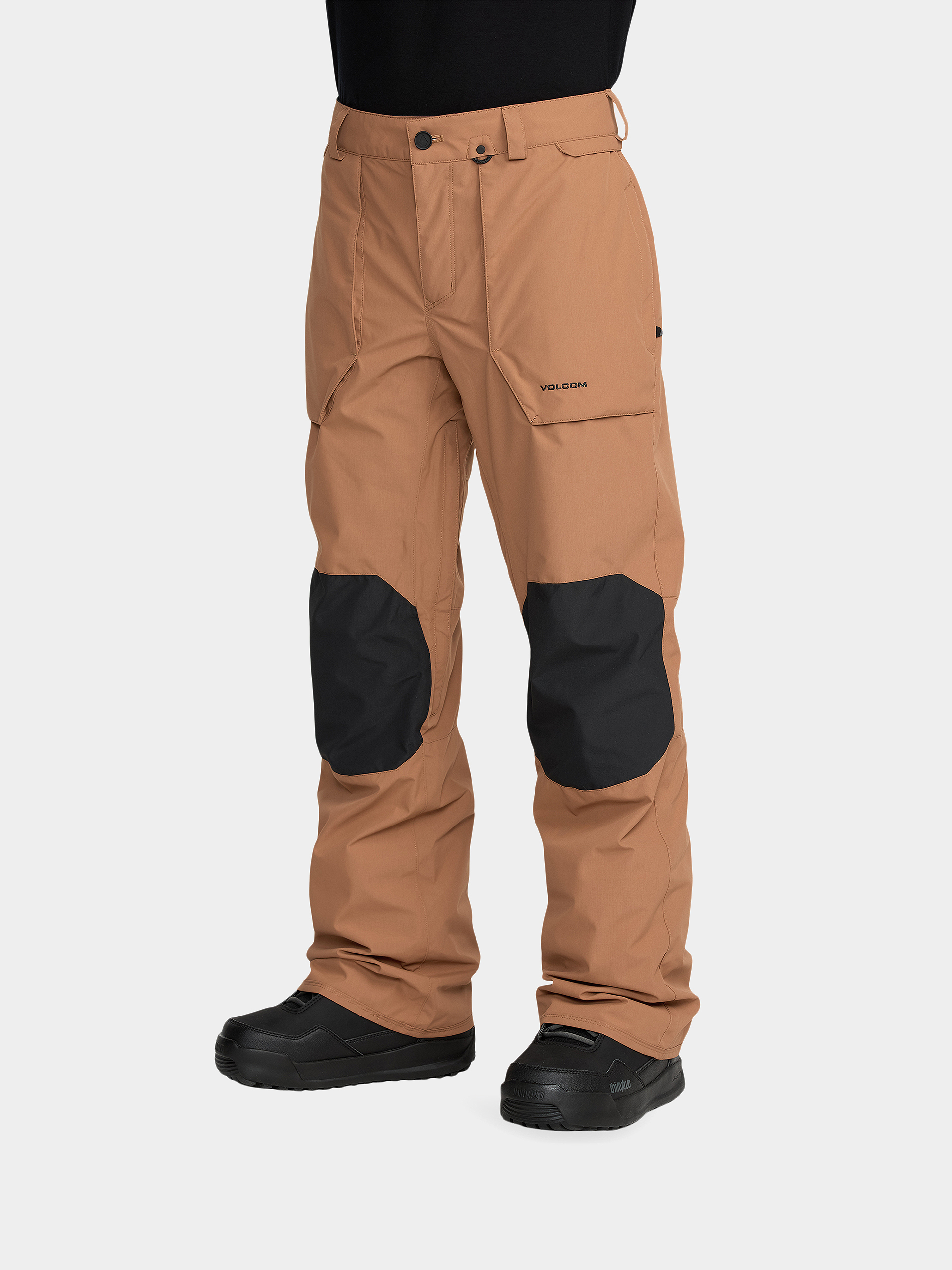 Męskie Spodnie snowboardowe Volcom Roan (terra brown)
