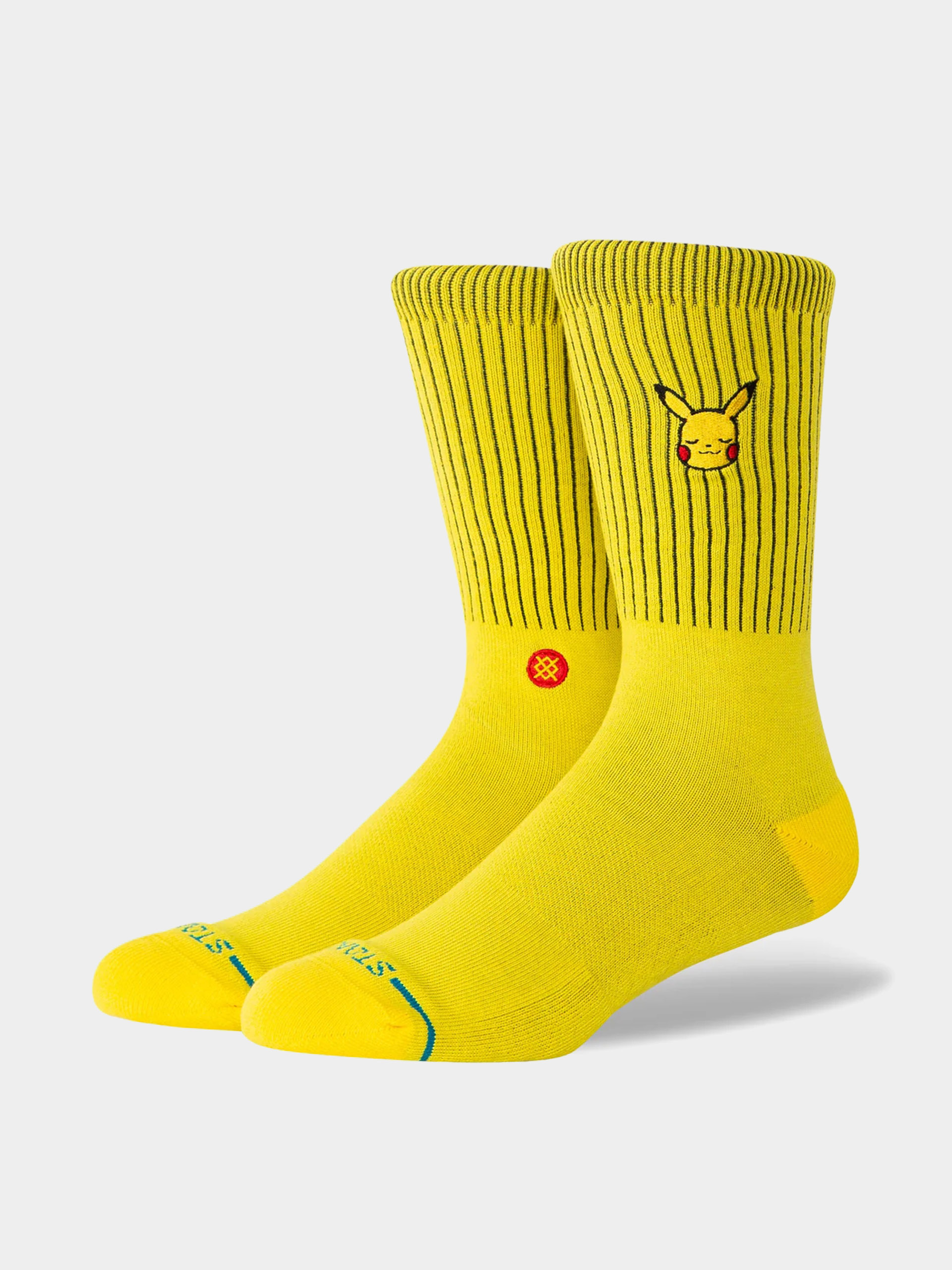 Skarpetki Stance Pikachu Crew (yellow)