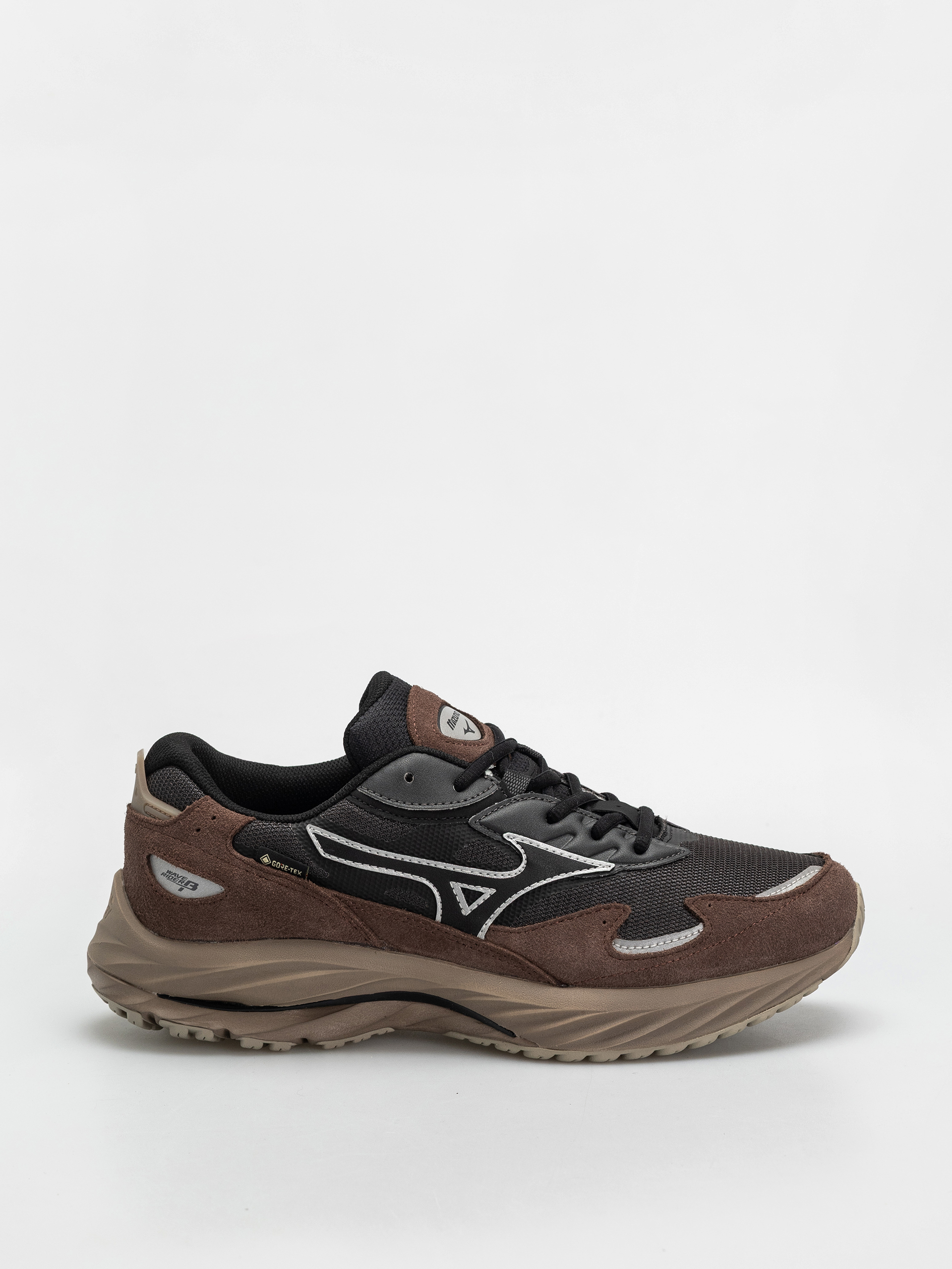 Buty Mizuno Wave Rider GTX (black sand/black/chicory coffee)
