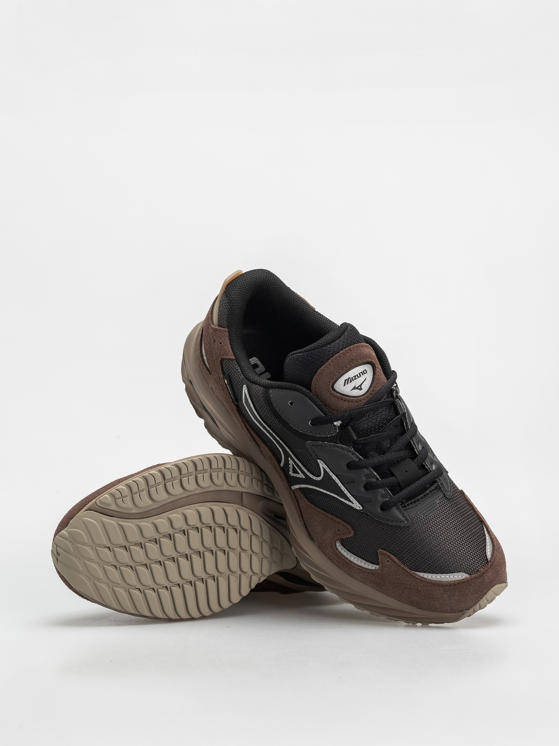 Buty Mizuno Wave Rider GTX (black sand/black/chicory coffee)