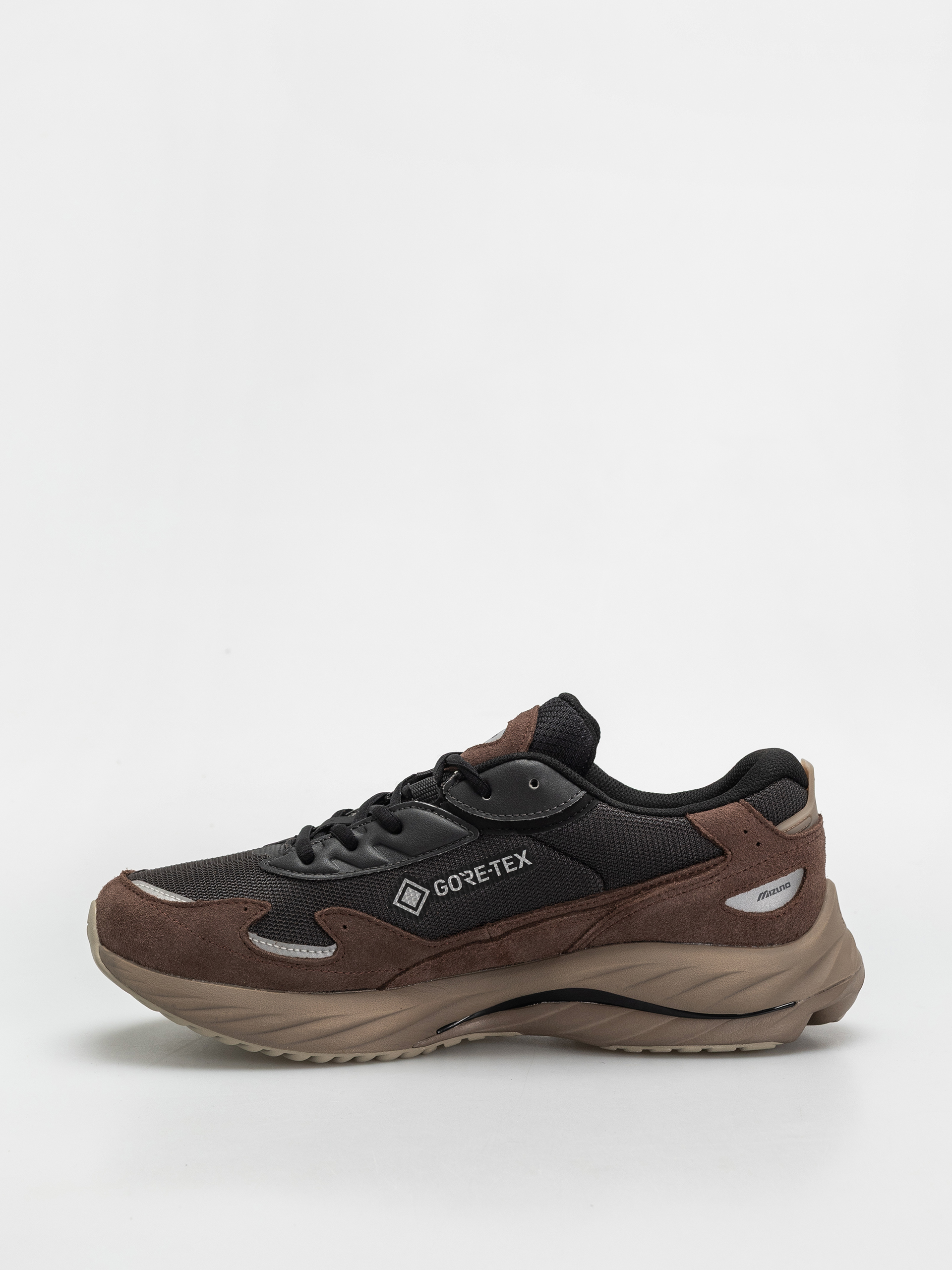 Buty Mizuno Wave Rider GTX (black sand/black/chicory coffee)