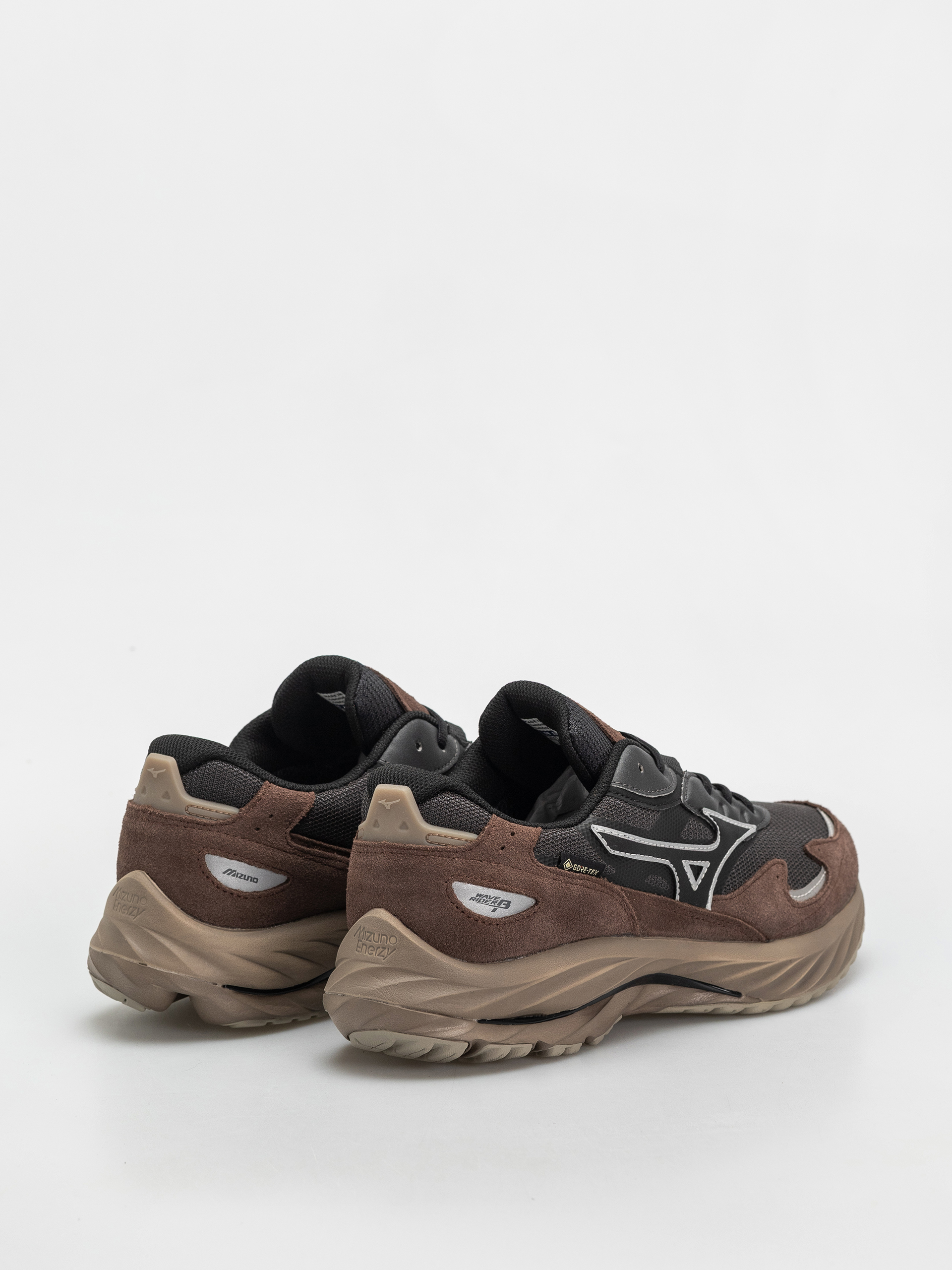 Buty Mizuno Wave Rider GTX (black sand/black/chicory coffee)