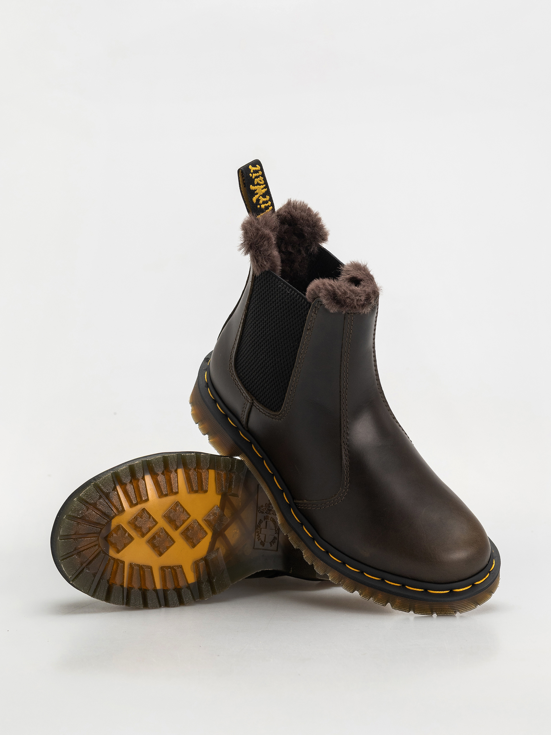 Buty Dr. Martens 2976 Leonore Chelsea Wmn (dark taupe taupe orleans)