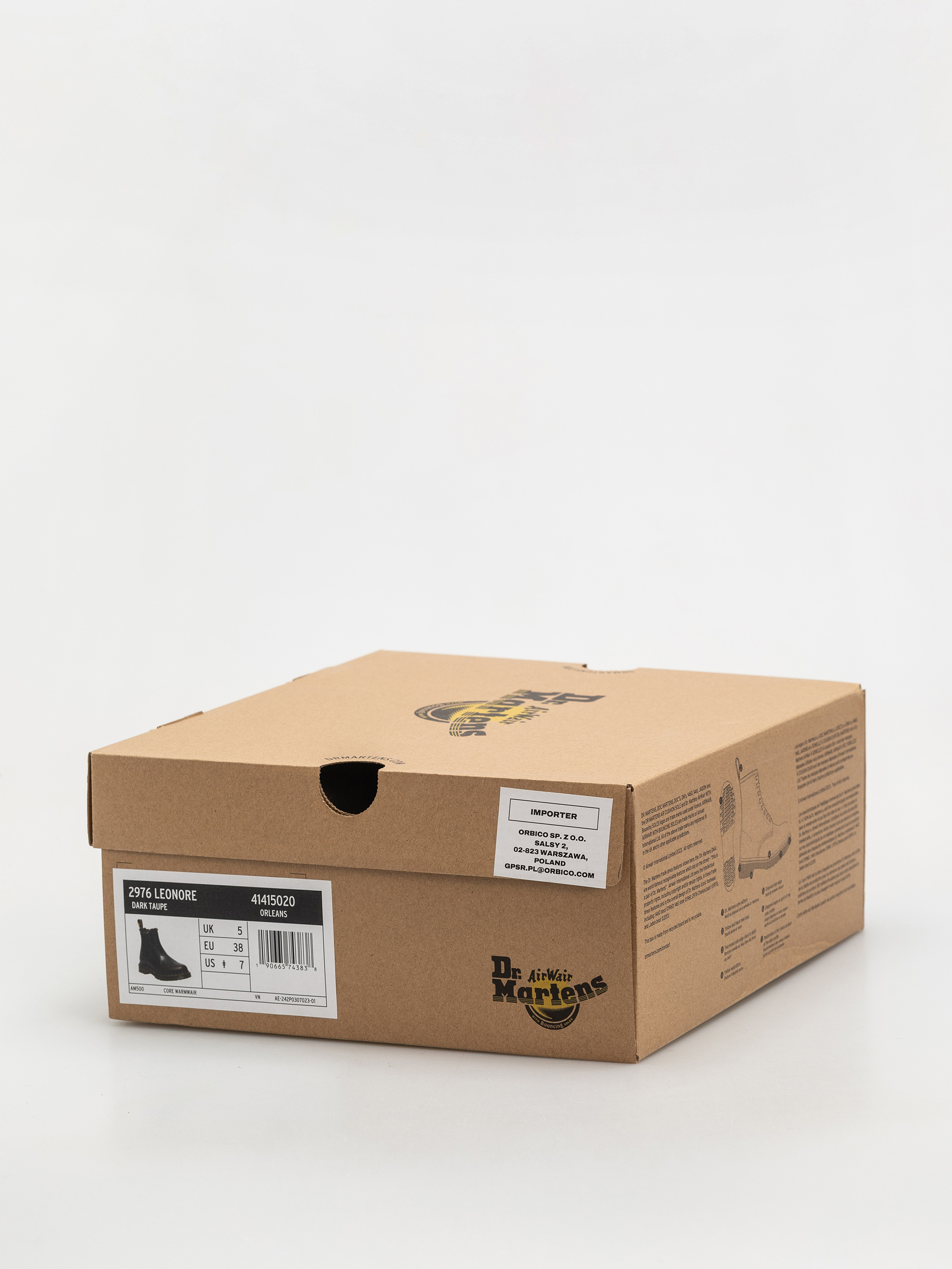 Buty Dr. Martens 2976 Leonore Chelsea Wmn (dark taupe taupe orleans)