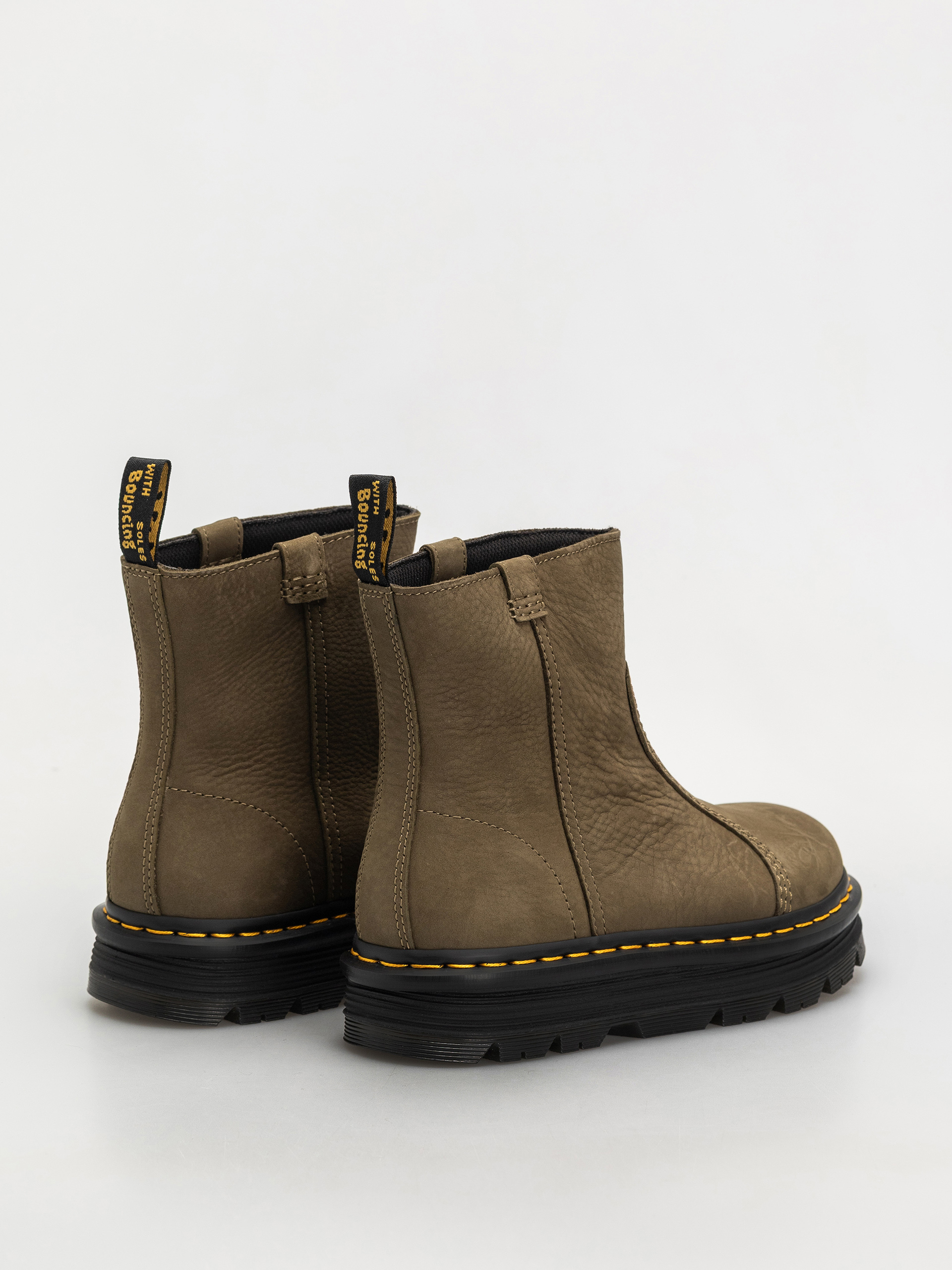 Buty Dr. Martens ZebZag Rigger Rigger Wmn (dms olive milled nubuck wp)