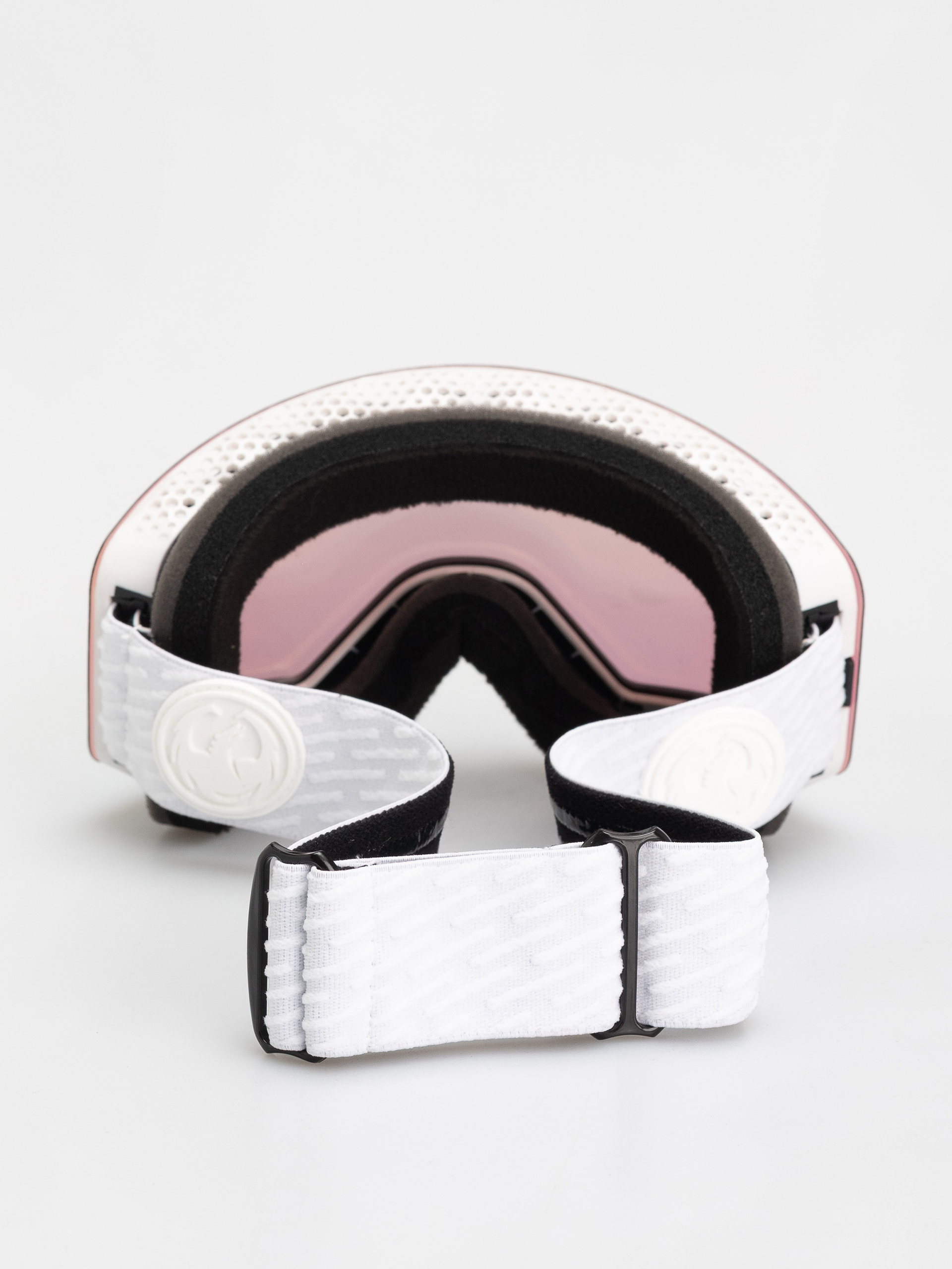 Gogle Dragon R1 OTG (alpina/lumalens rose gold+lumalens amber)